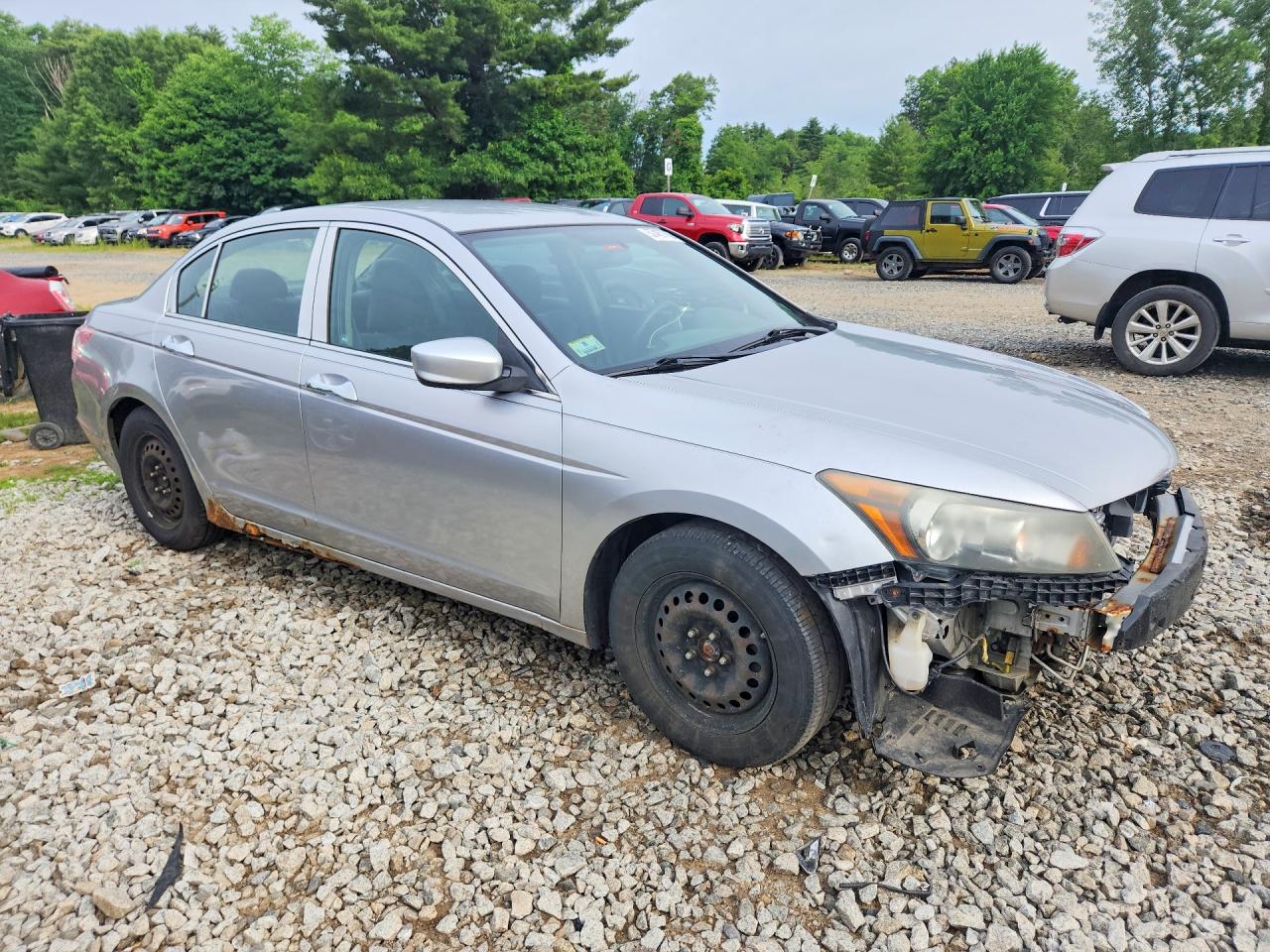 2011 Honda Accord Lx Silver vin: 1HGCP2F31BA057716