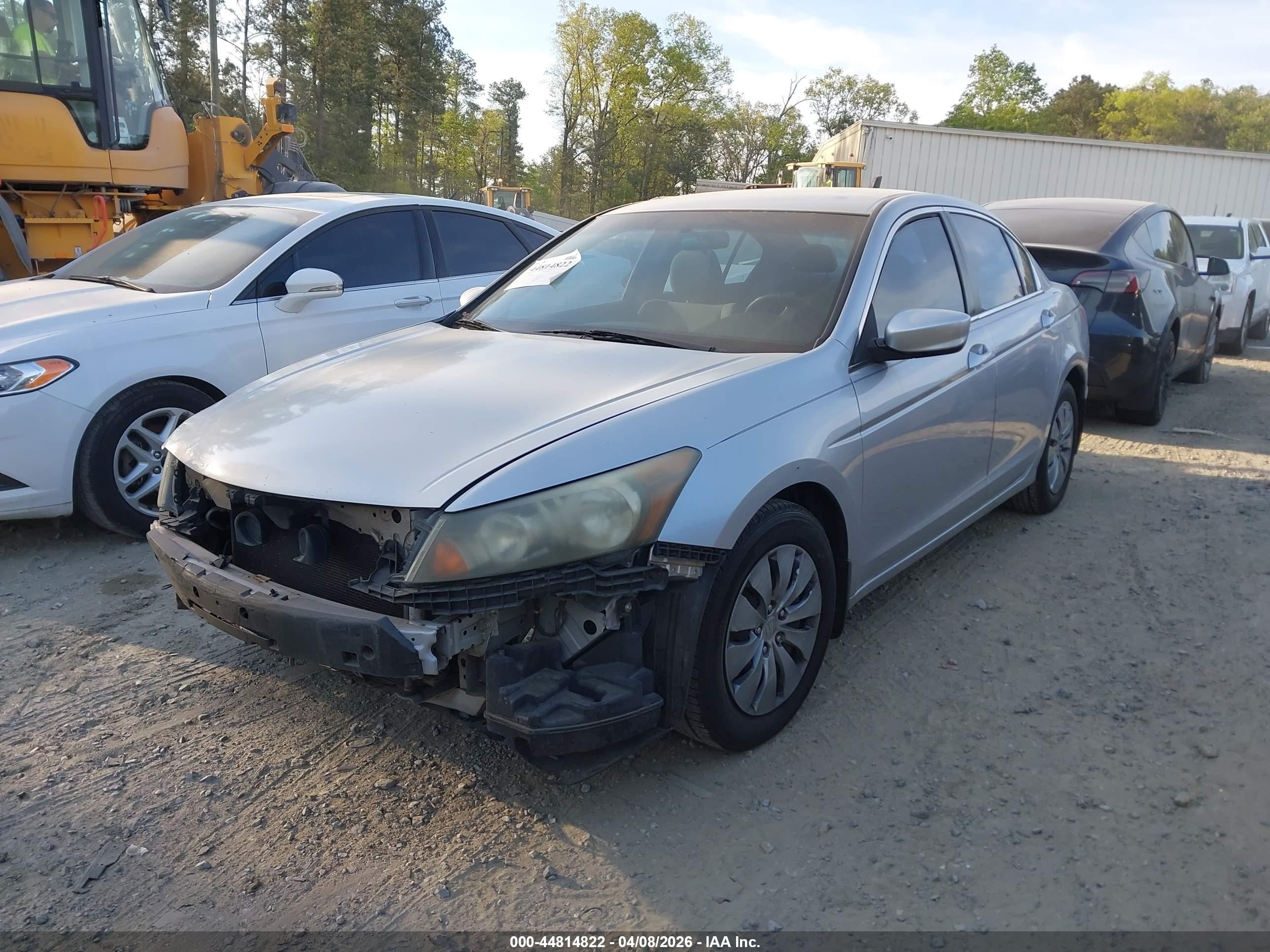2011 Honda Accord 2.4 Lx Silver vin: 1HGCP2F31BA059353