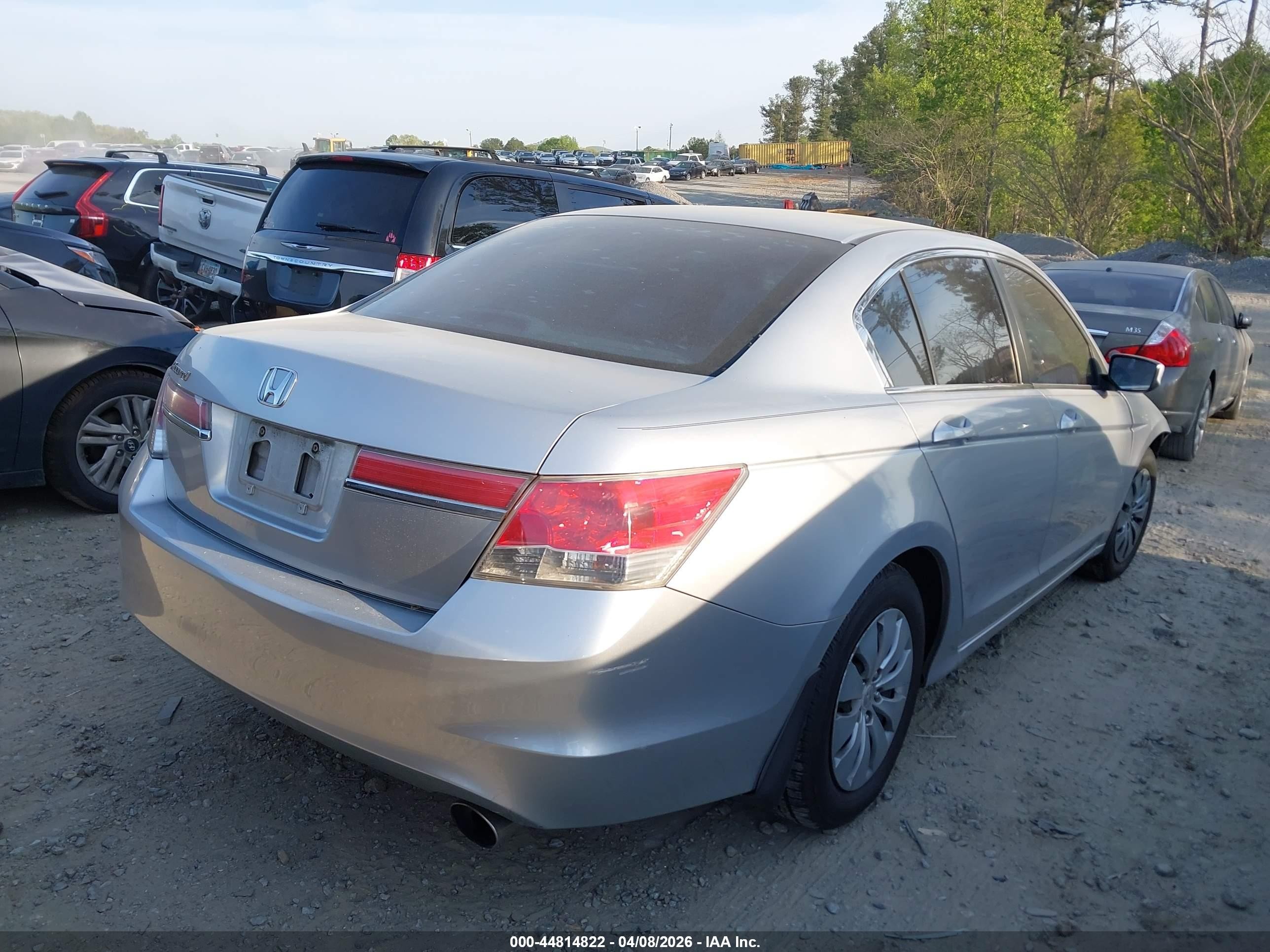 2011 Honda Accord 2.4 Lx Silver vin: 1HGCP2F31BA059353
