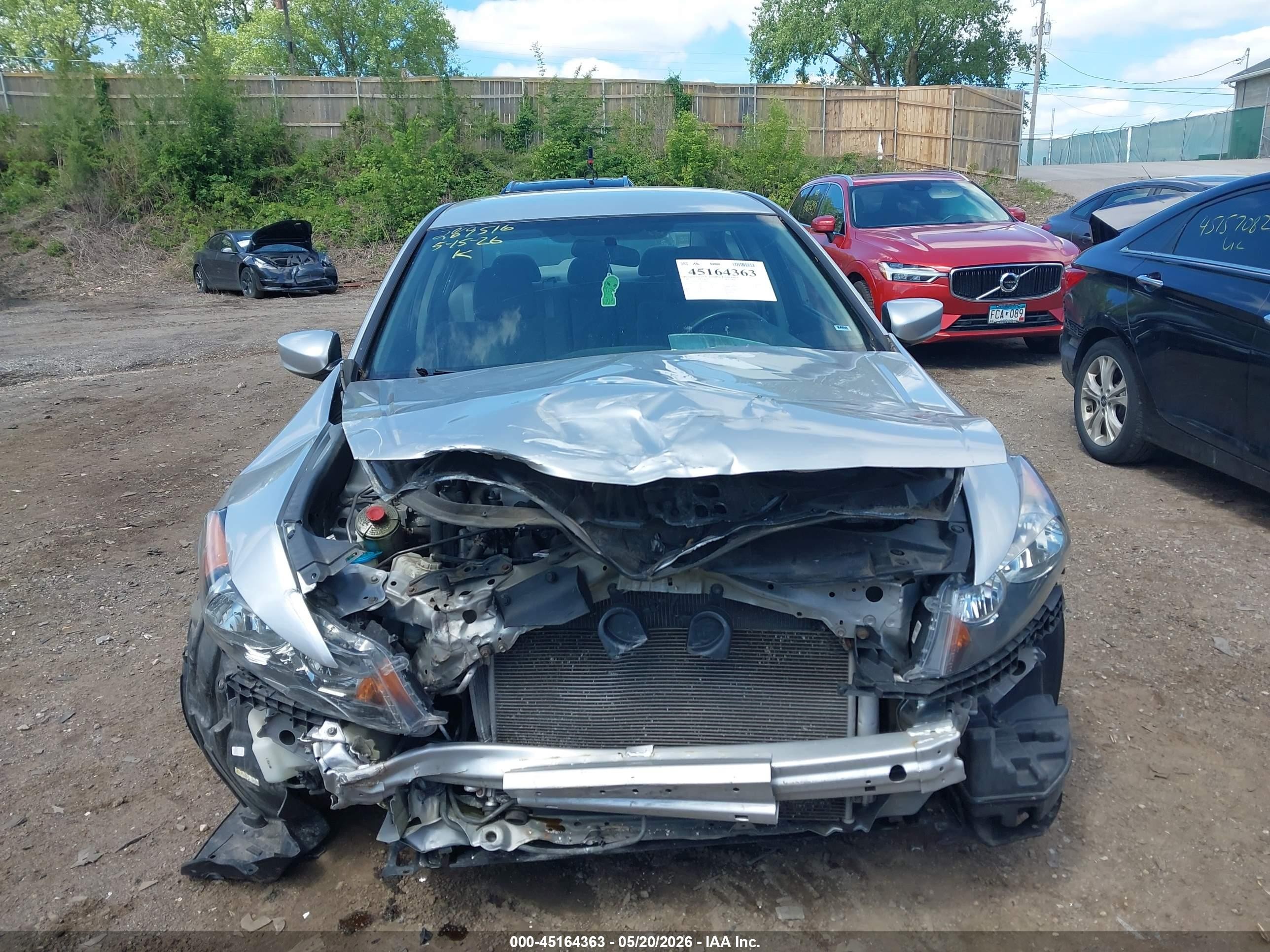 2011 Honda Accord 2.4 Lx Silver vin: 1HGCP2F31BA084611