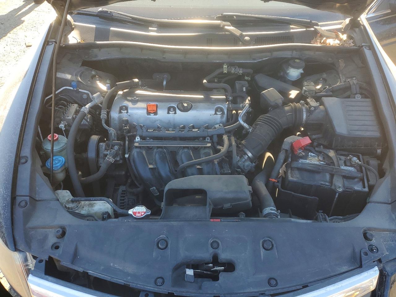 2011 Honda Accord Lx Black vin: 1HGCP2F31BA087542