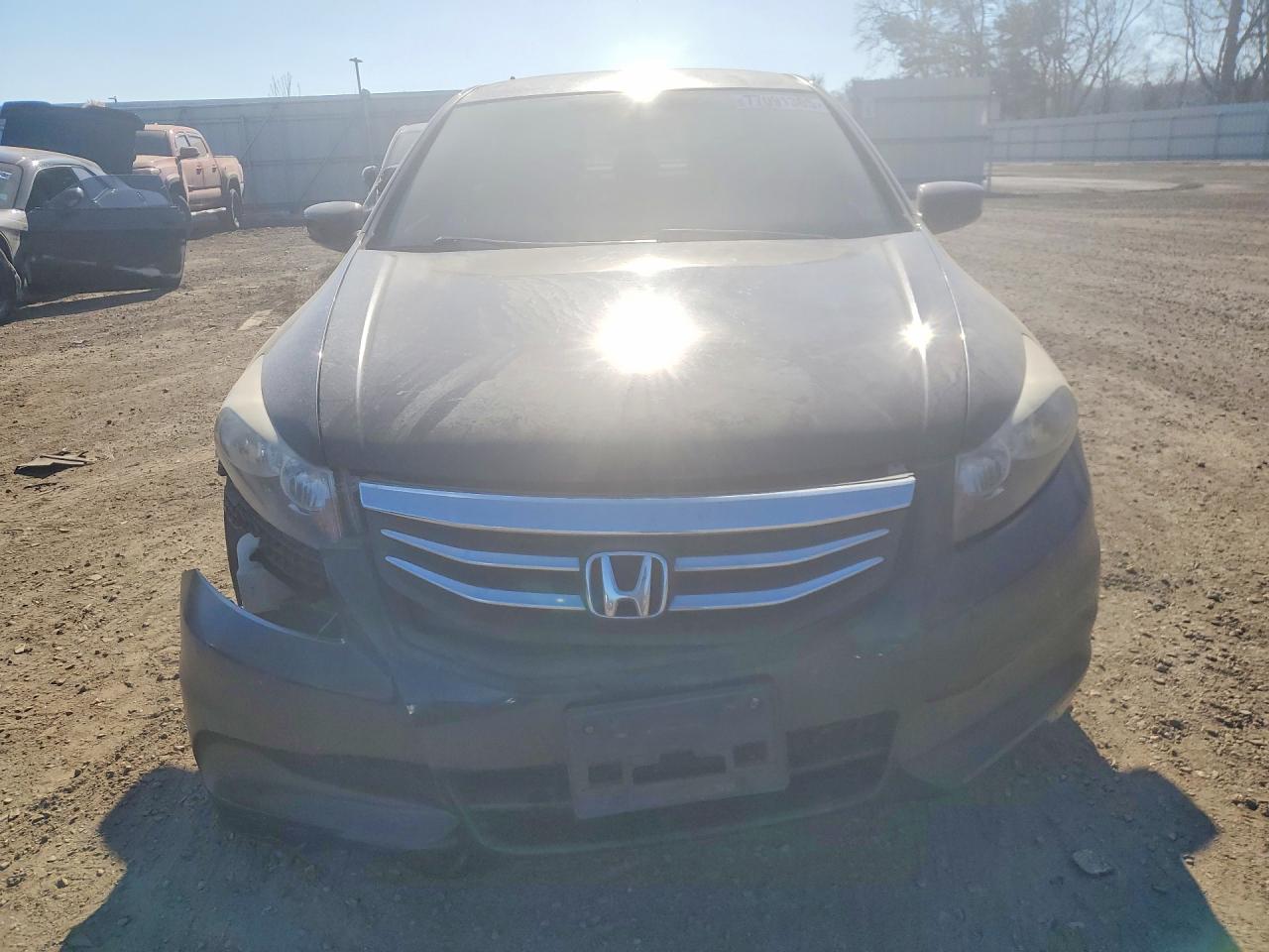 2011 Honda Accord Lx Black vin: 1HGCP2F31BA087542