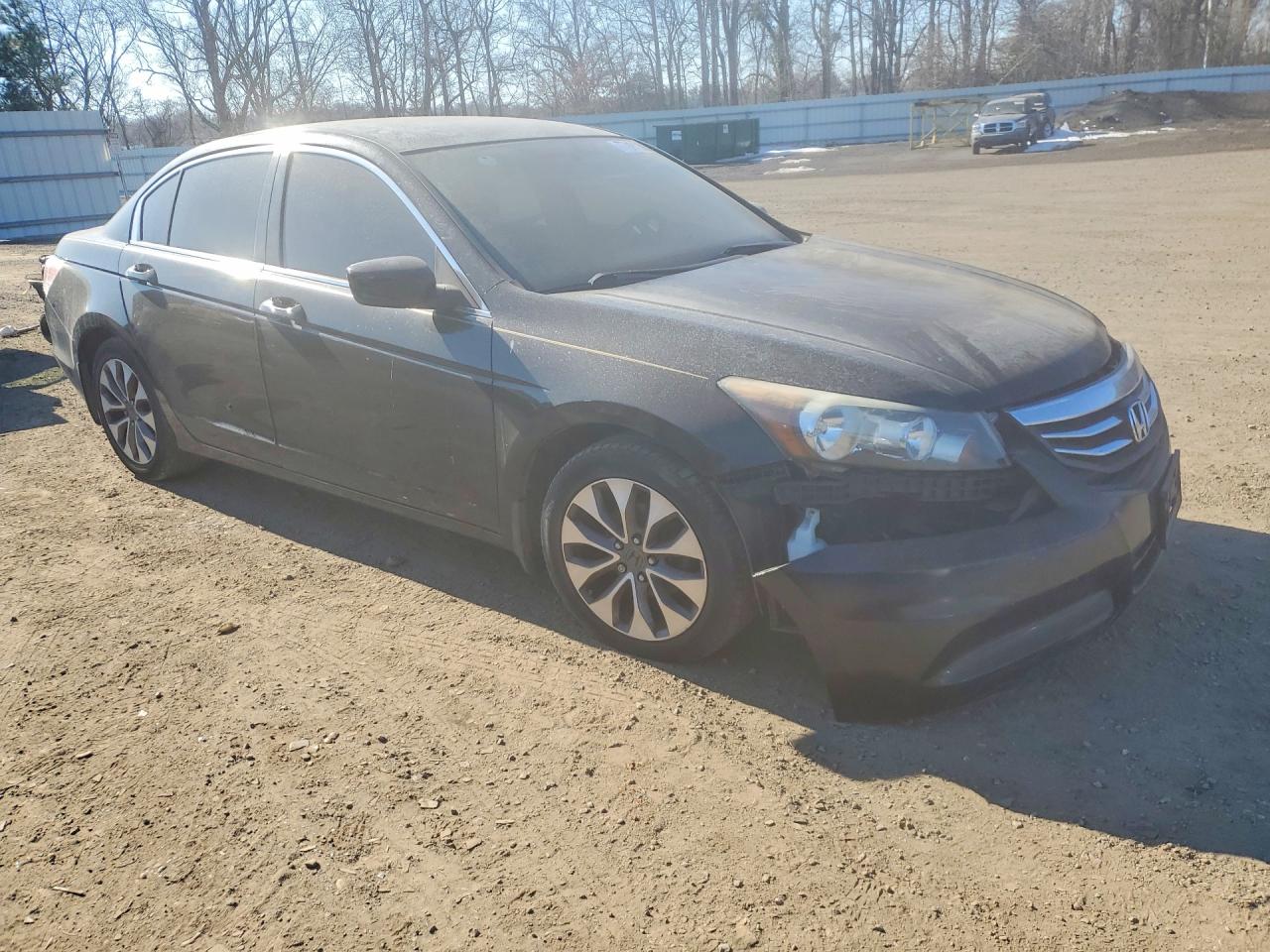 2011 Honda Accord Lx Black vin: 1HGCP2F31BA087542