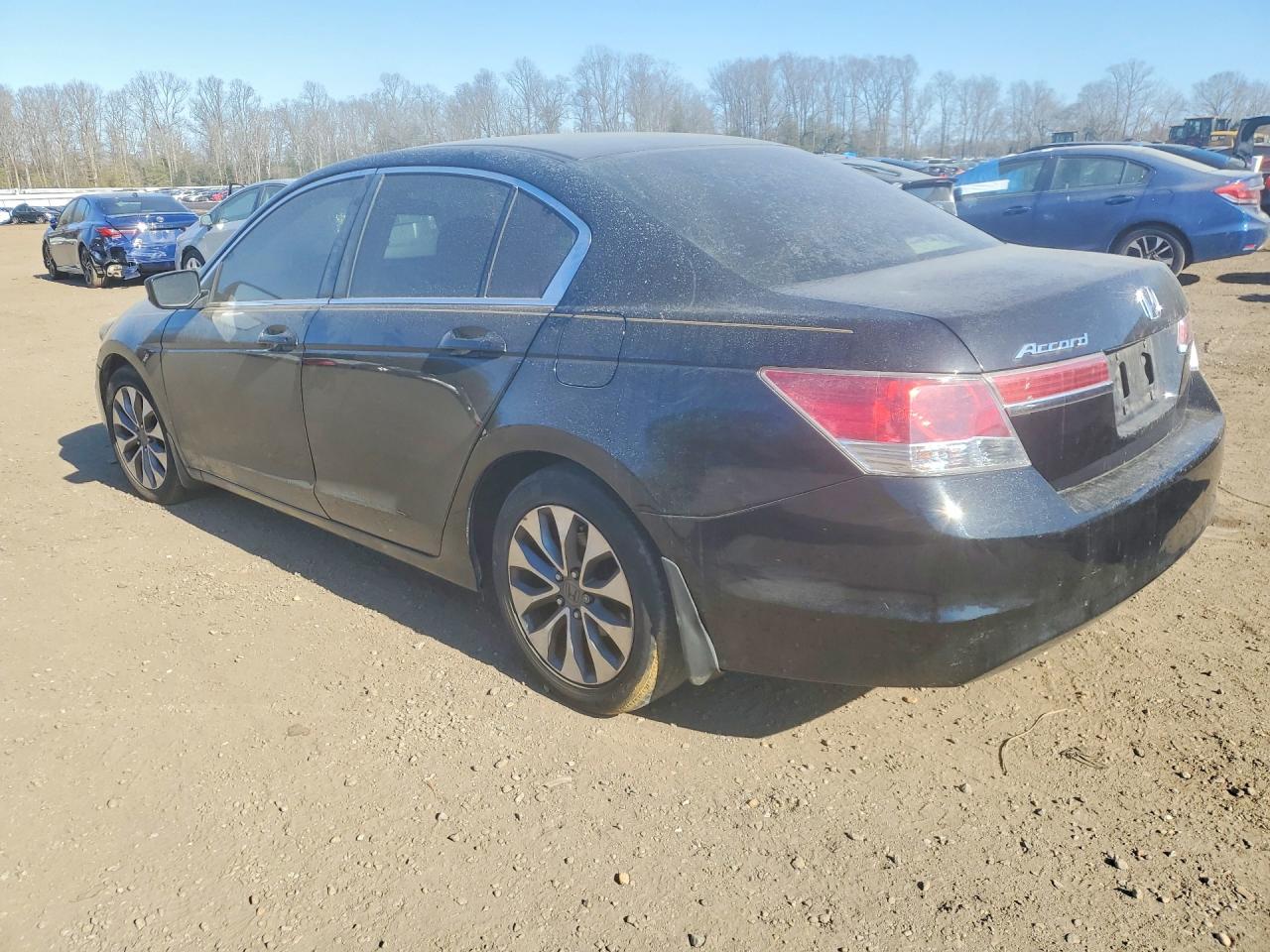 2011 Honda Accord Lx Black vin: 1HGCP2F31BA087542
