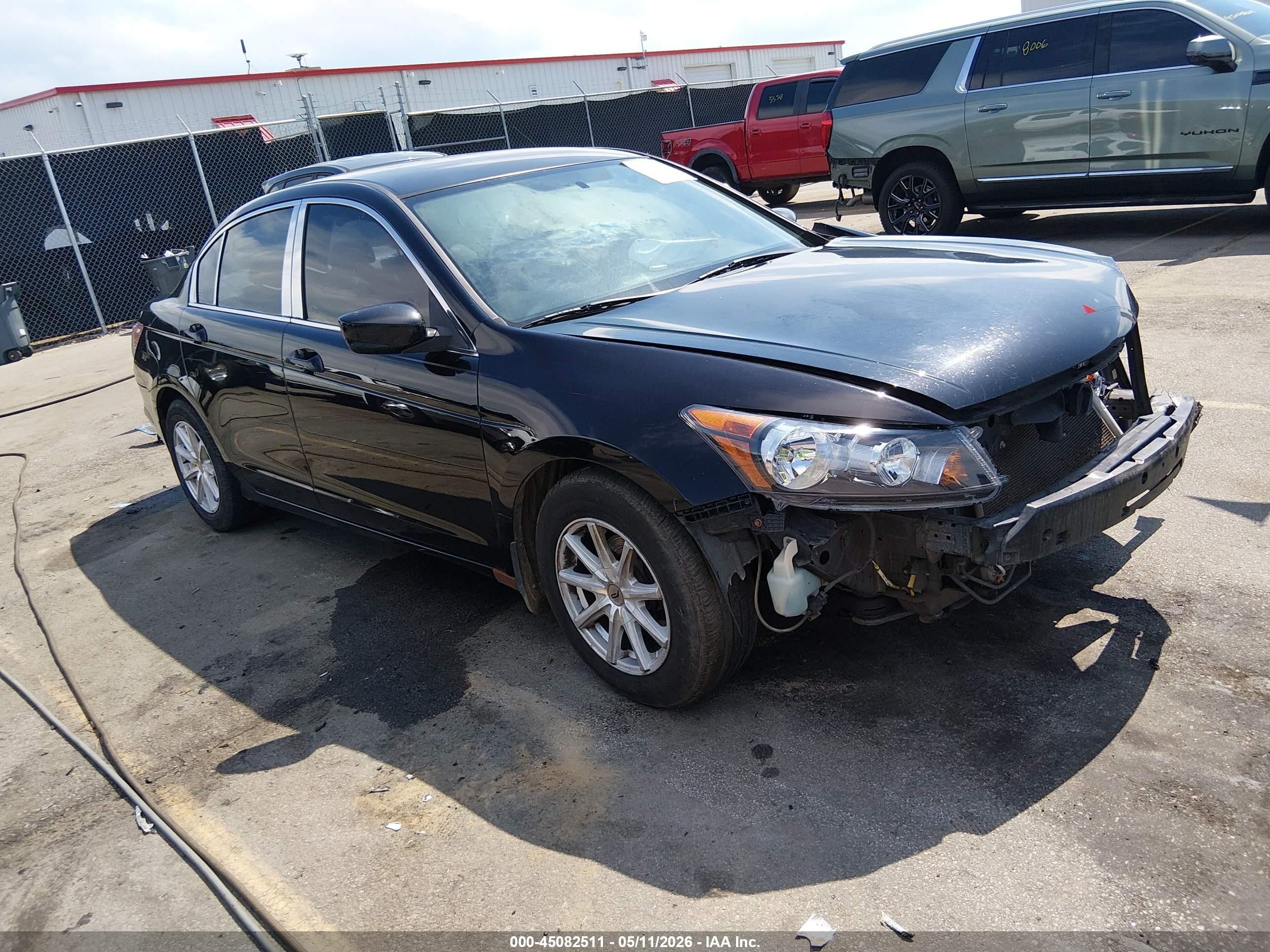2011 Honda Accord 2.4 Lx Black vin: 1HGCP2F31BA094183