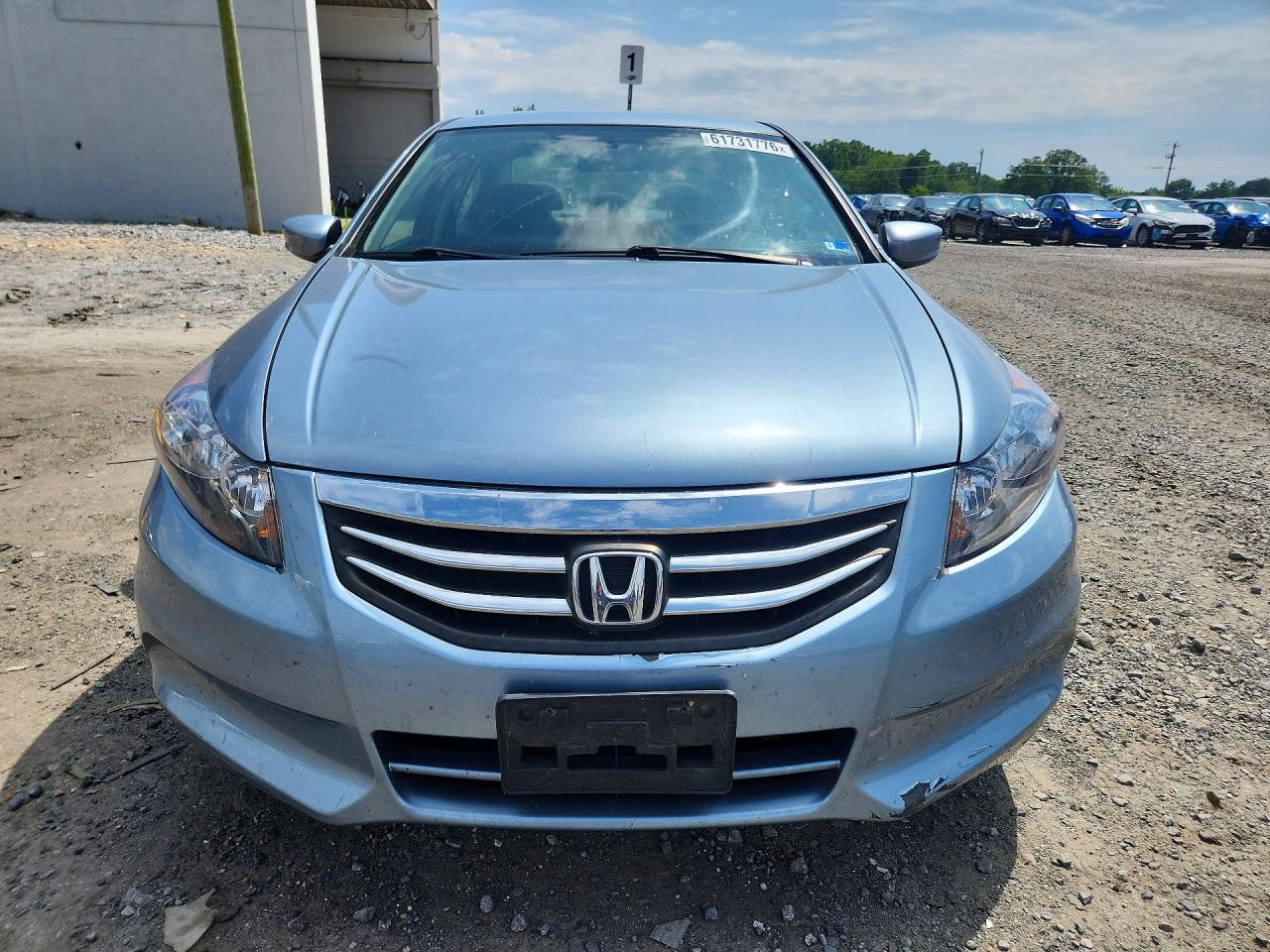 2011 Honda Accord Lx Синий vin: 1HGCP2F31BA096760