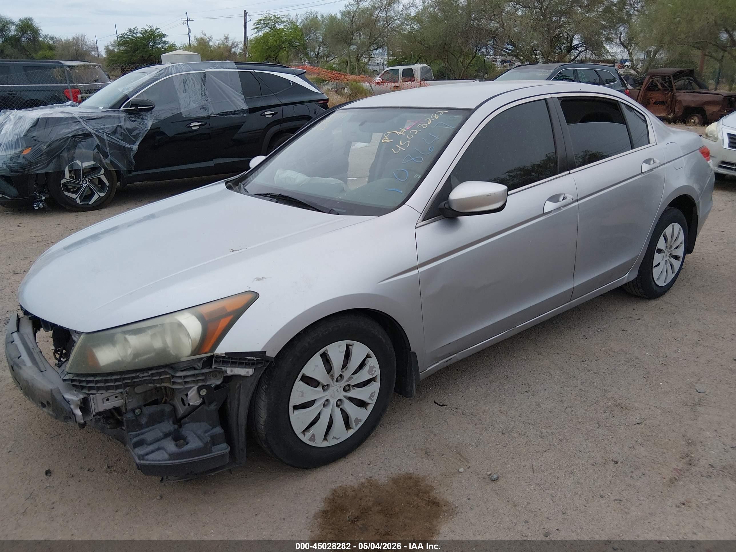 2011 Honda Accord 2.4 Lx Silver vin: 1HGCP2F31BA108647