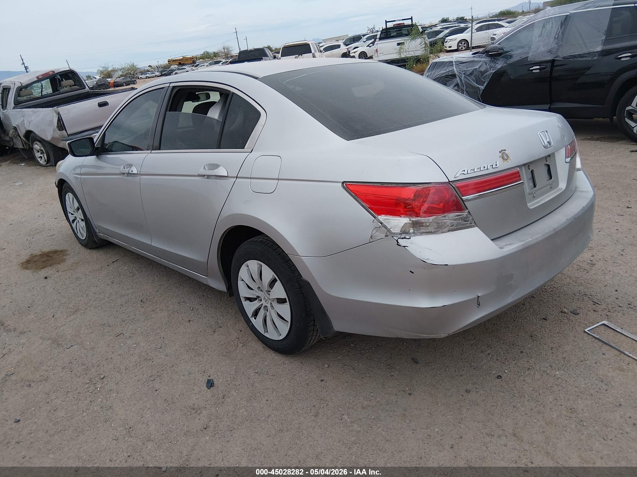 2011 Honda Accord 2.4 Lx Silver vin: 1HGCP2F31BA108647