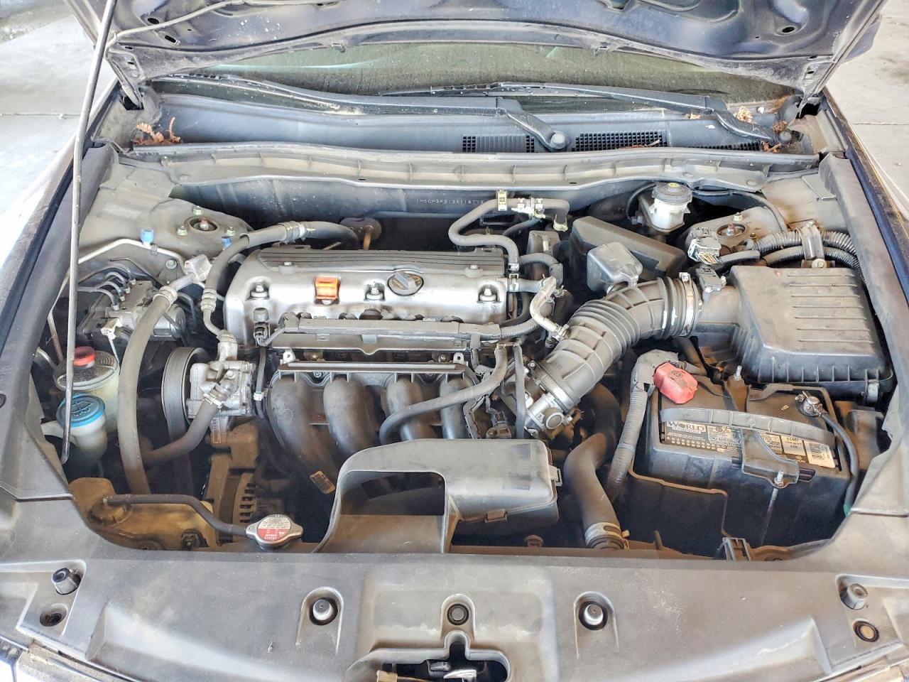 2011 Honda Accord Lx Blue vin: 1HGCP2F31BA118773