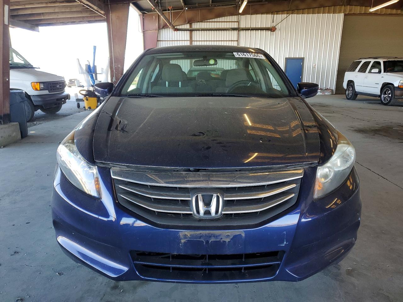 2011 Honda Accord Lx Blue vin: 1HGCP2F31BA118773