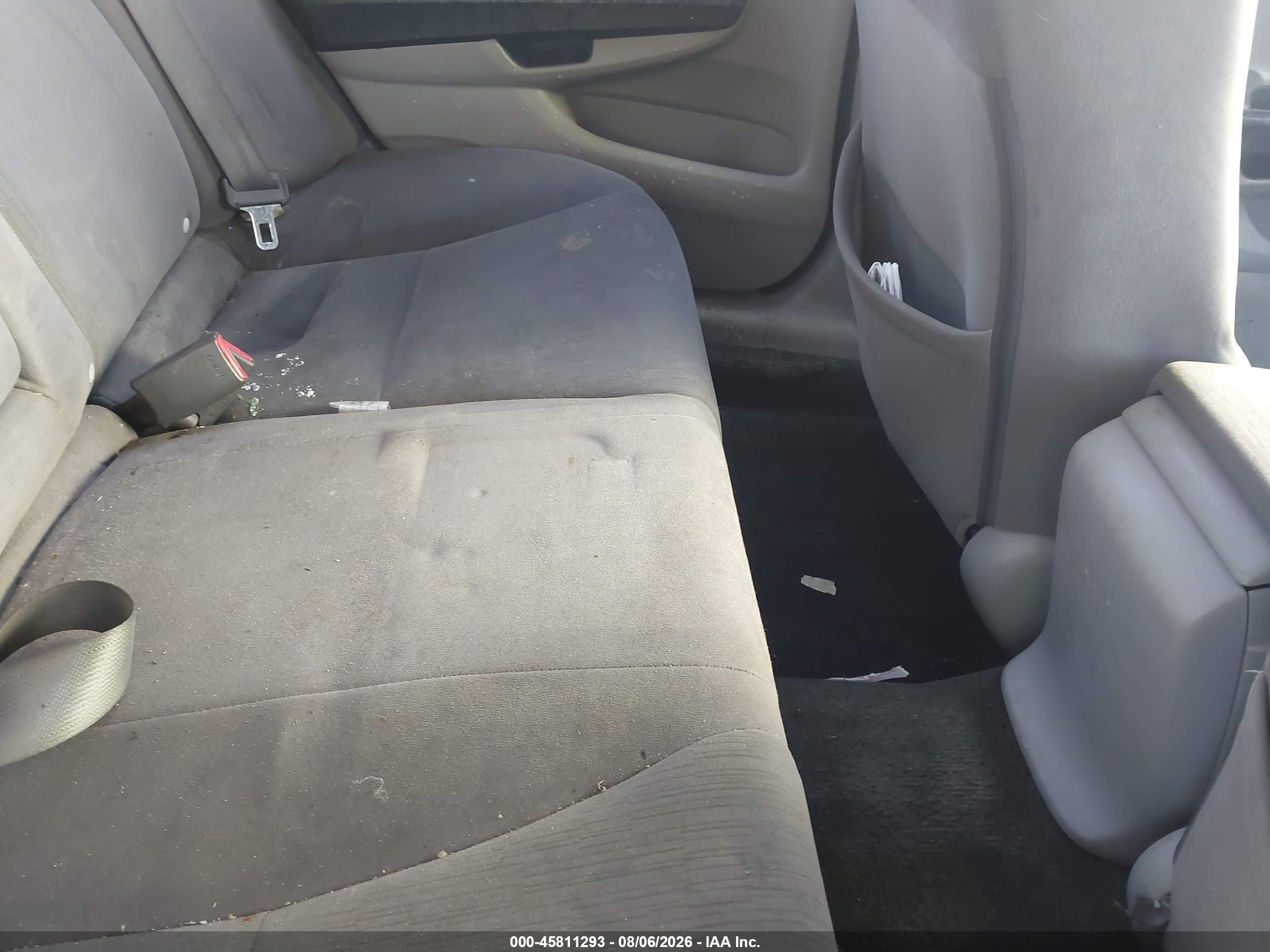 2011 Honda Accord 2.4 Lx Gray vin: 1HGCP2F31BA125044