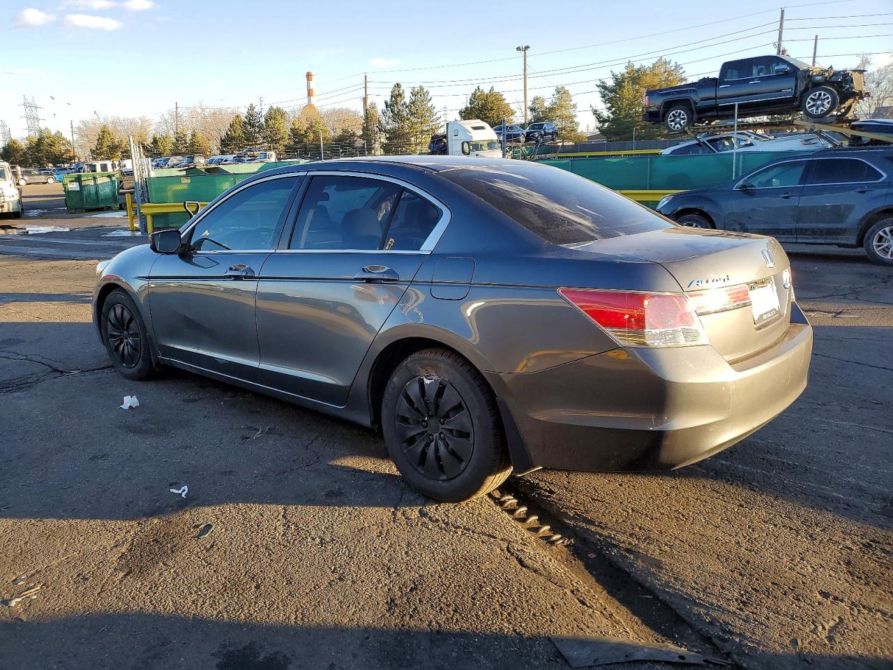 2011 Honda Accord Lx Gray vin: 1HGCP2F31BA125173