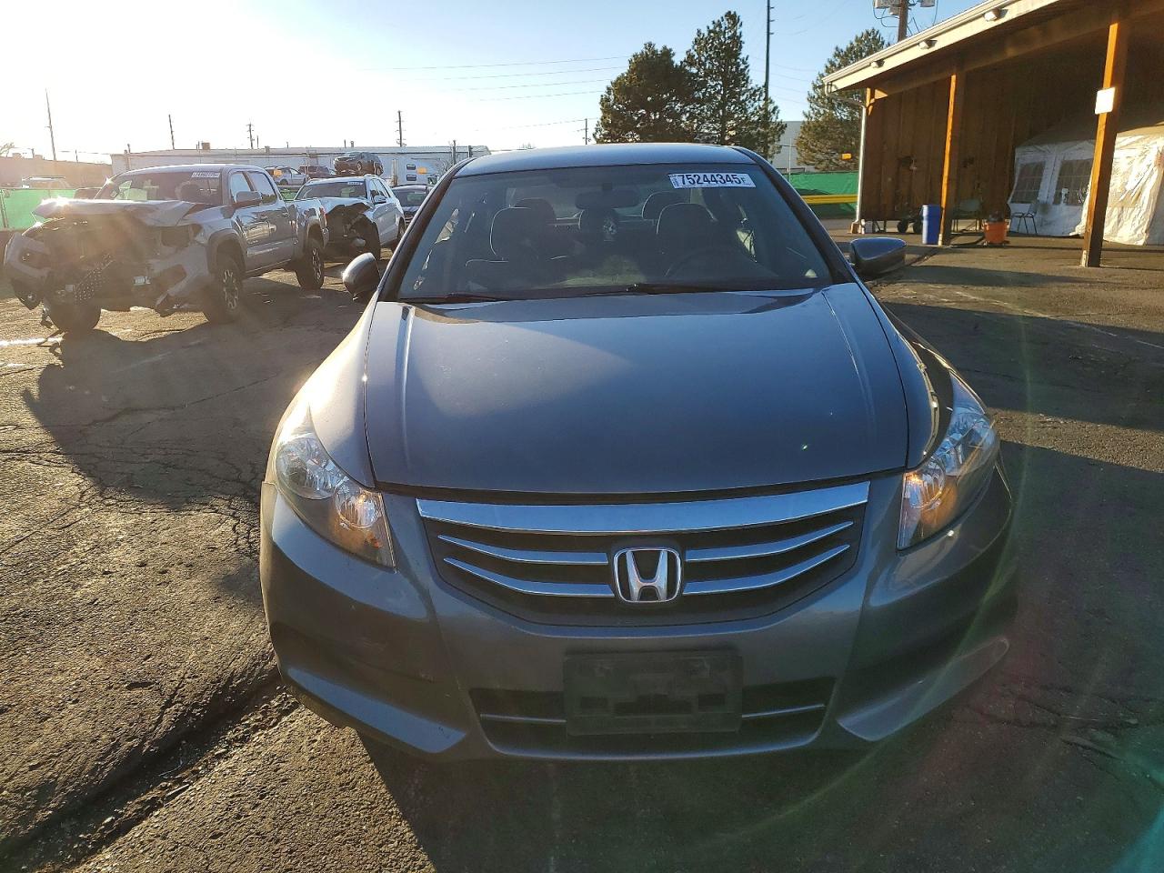 2011 Honda Accord Lx Gray vin: 1HGCP2F31BA125173