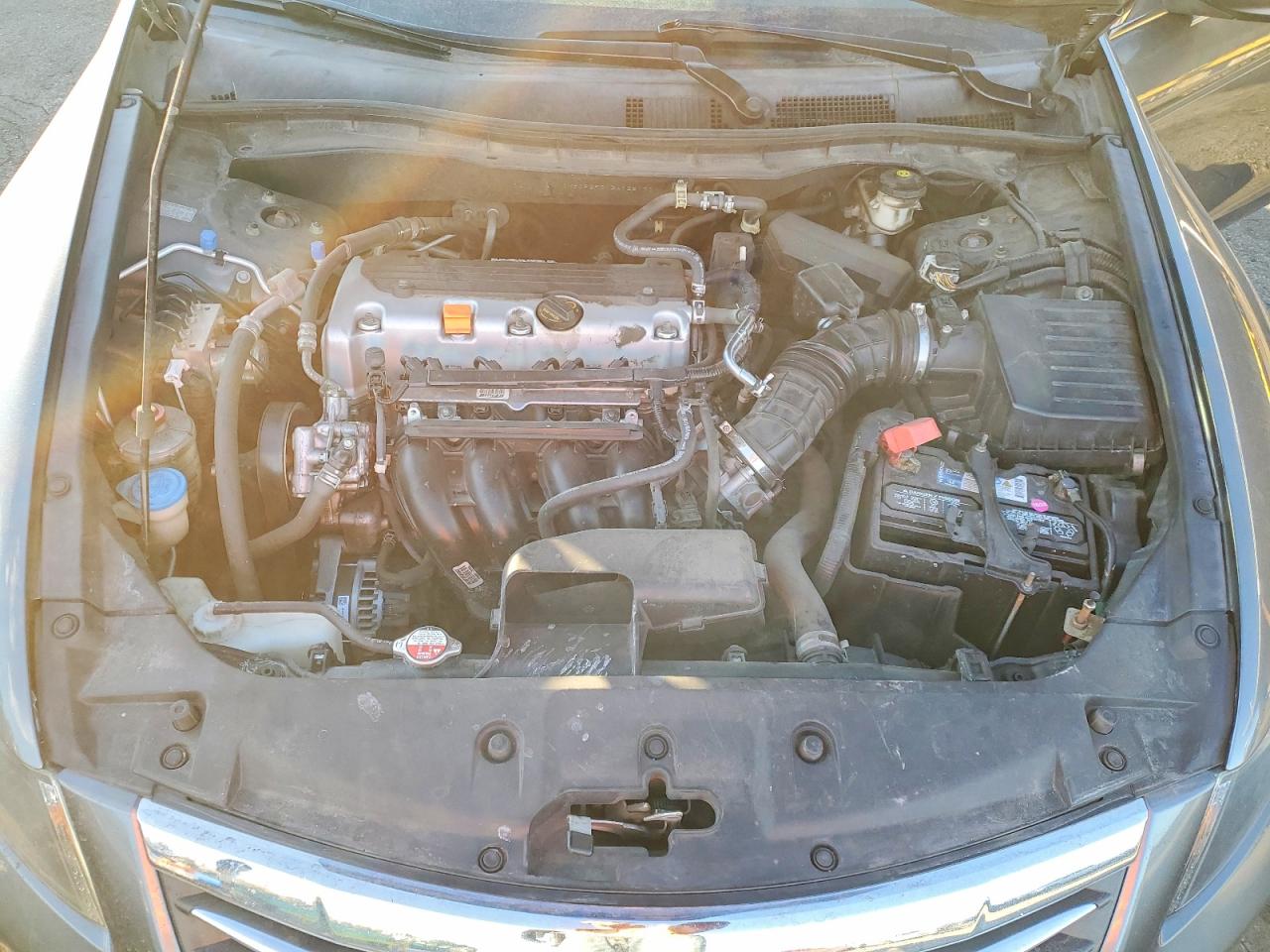 2011 Honda Accord Lx Gray vin: 1HGCP2F31BA125173