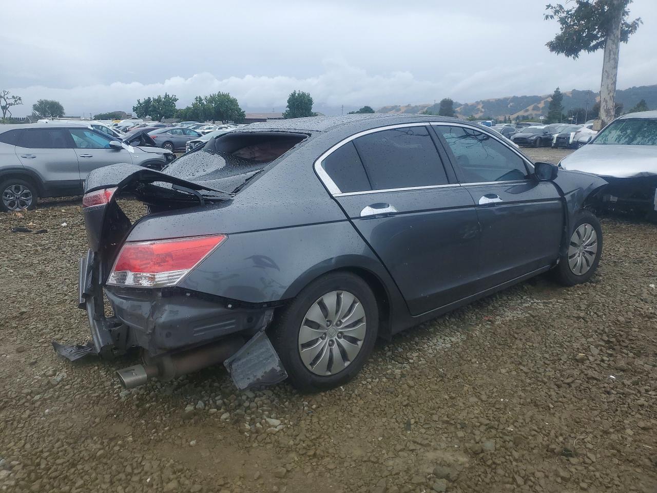 2011 Honda Accord Lx Gray vin: 1HGCP2F31BA130776