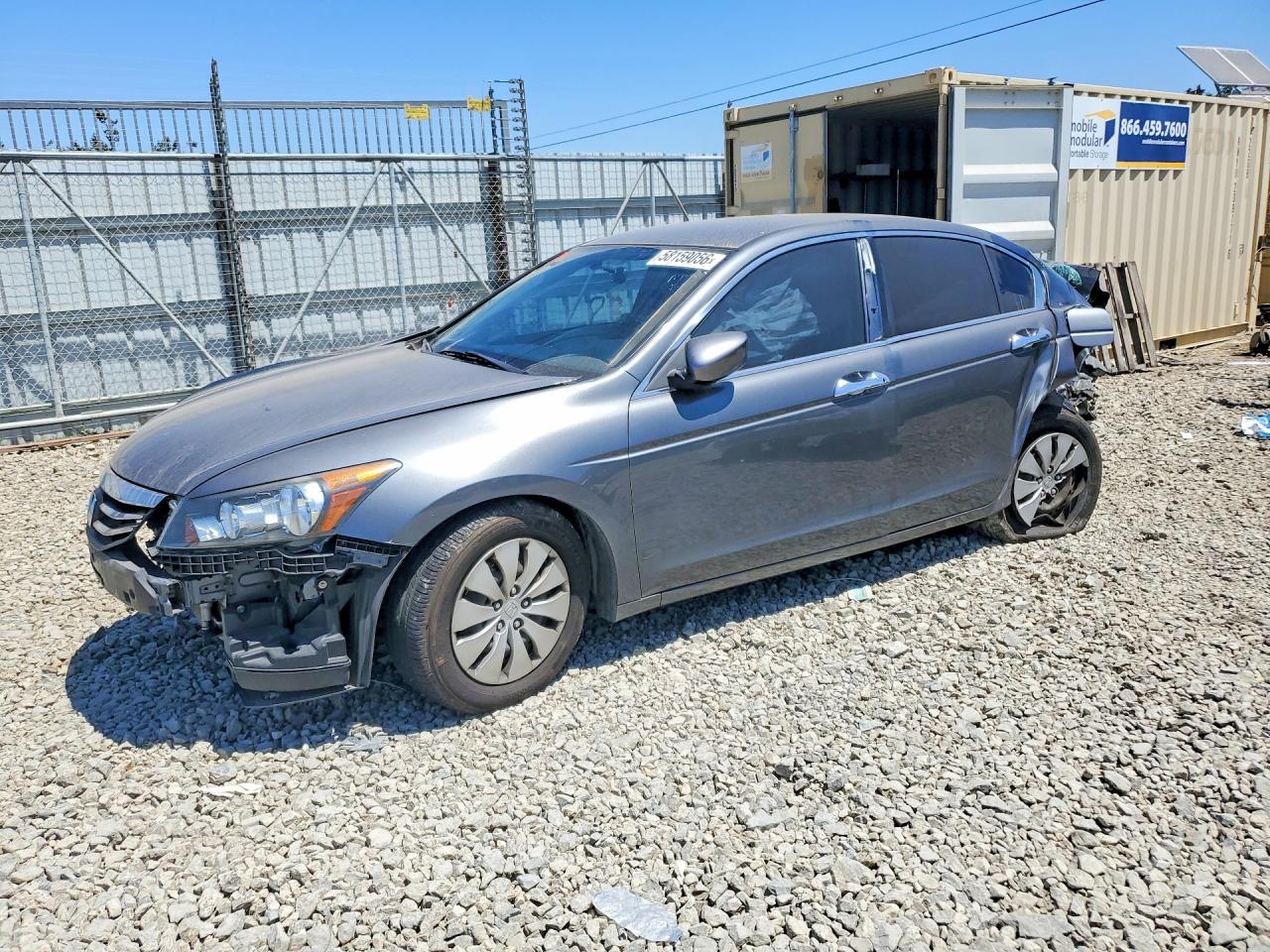 2011 Honda Accord Lx Угольный vin: 1HGCP2F31BA130776