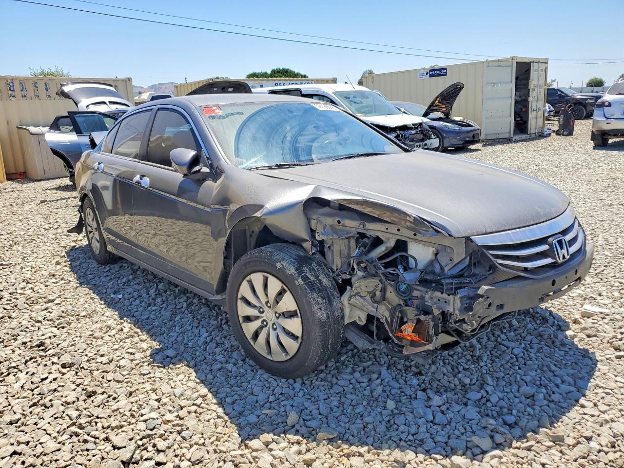 2011 Honda Accord Lx Угольный vin: 1HGCP2F31BA130776