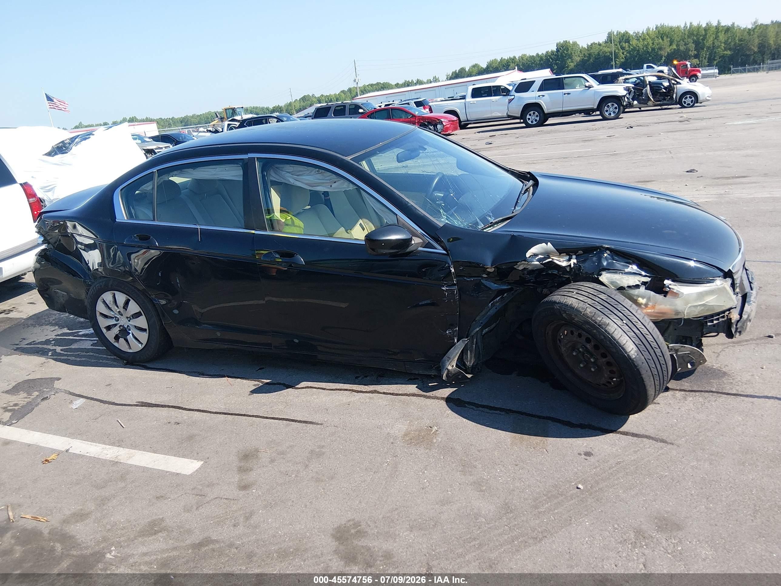2011 Honda Accord 2.4 Lx Black vin: 1HGCP2F31BA139316