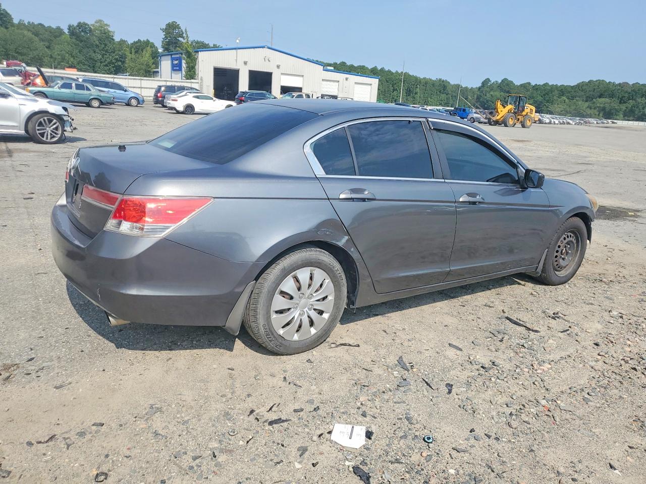 2012 Honda Accord Lx Gray vin: 1HGCP2F31CA006704