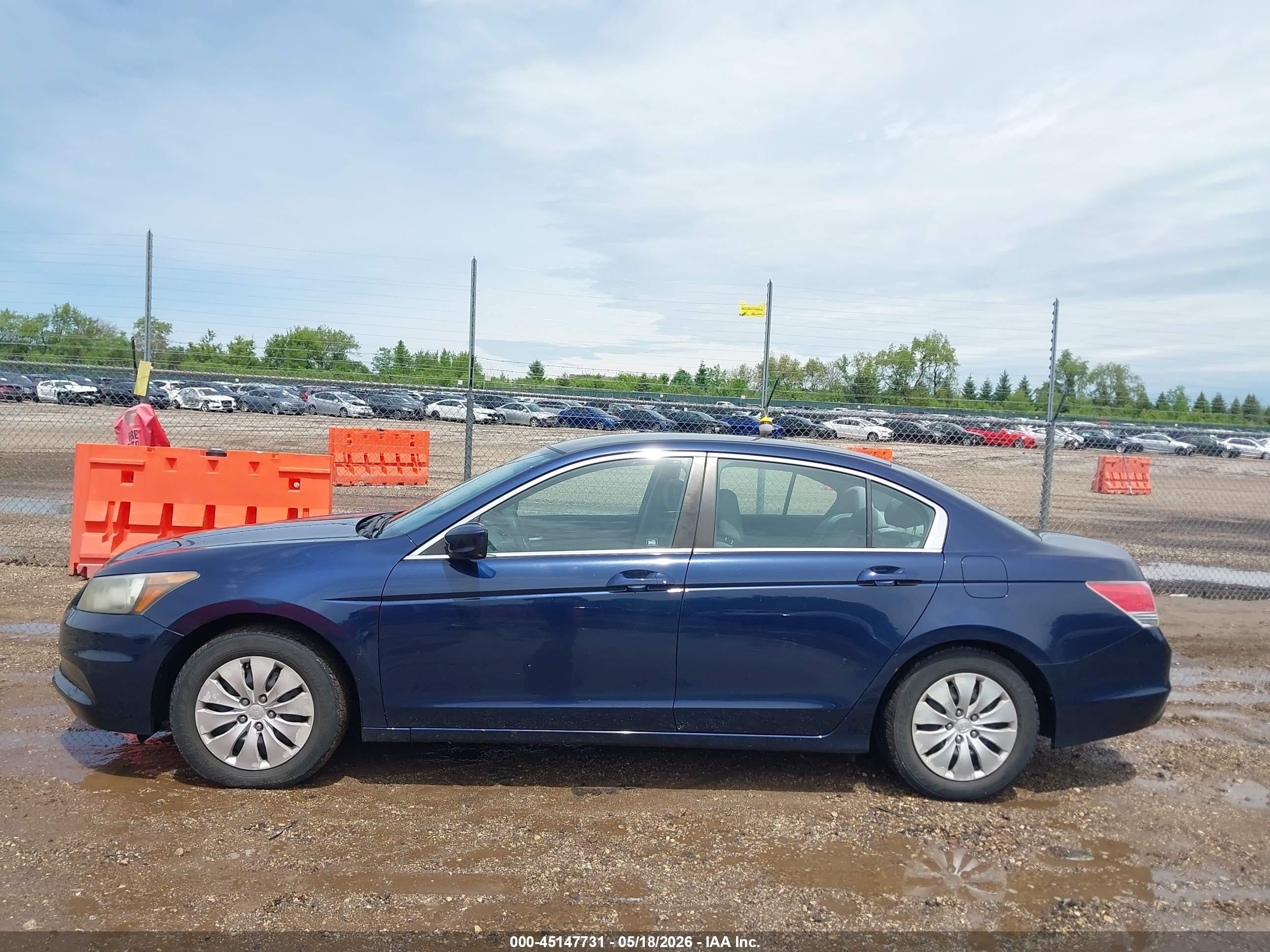 2012 Honda Accord 2.4 Lx Dark Blue vin: 1HGCP2F31CA007755