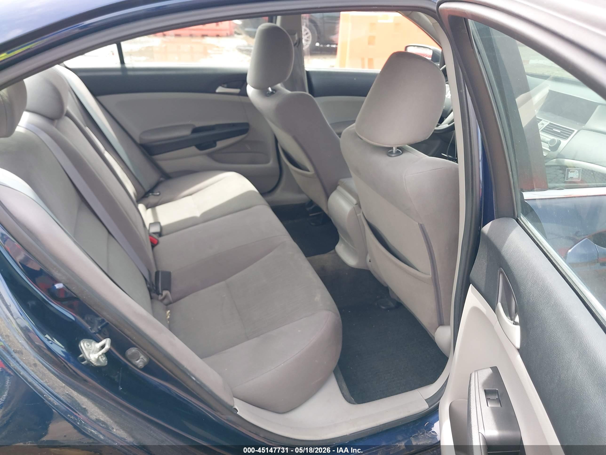 2012 Honda Accord 2.4 Lx Dark Blue vin: 1HGCP2F31CA007755