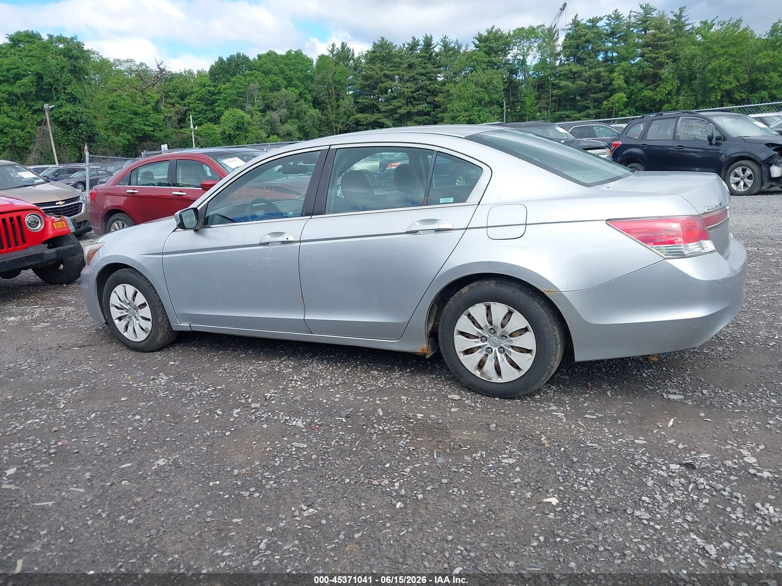 2012 Honda Accord 2.4 Lx Silver vin: 1HGCP2F31CA034874