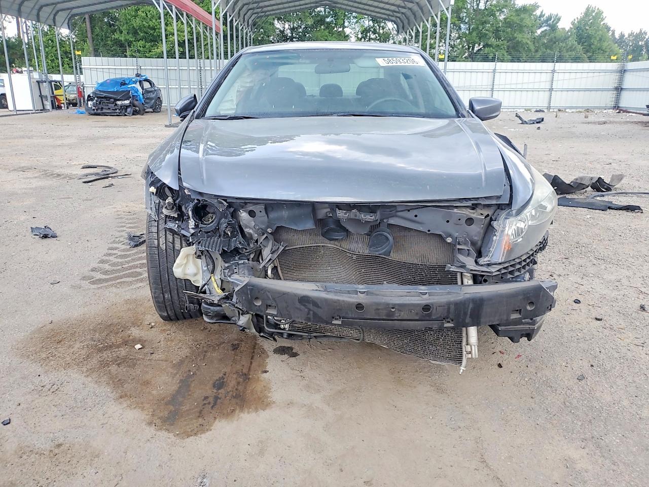 2012 Honda Accord Lx Gray vin: 1HGCP2F31CA037242