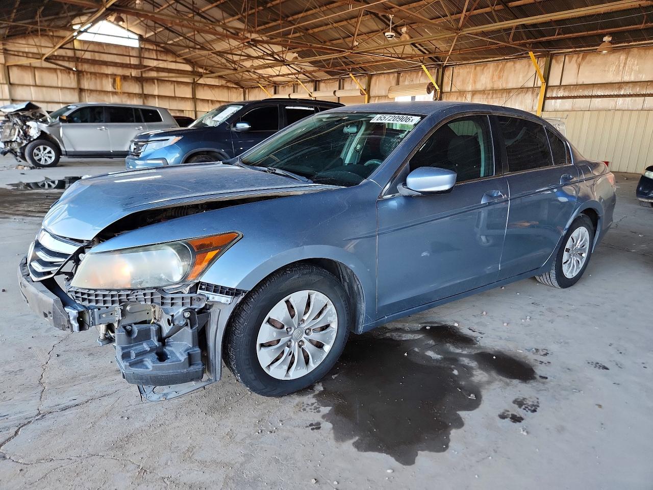 2012 Honda Accord Lx Синий vin: 1HGCP2F31CA100680