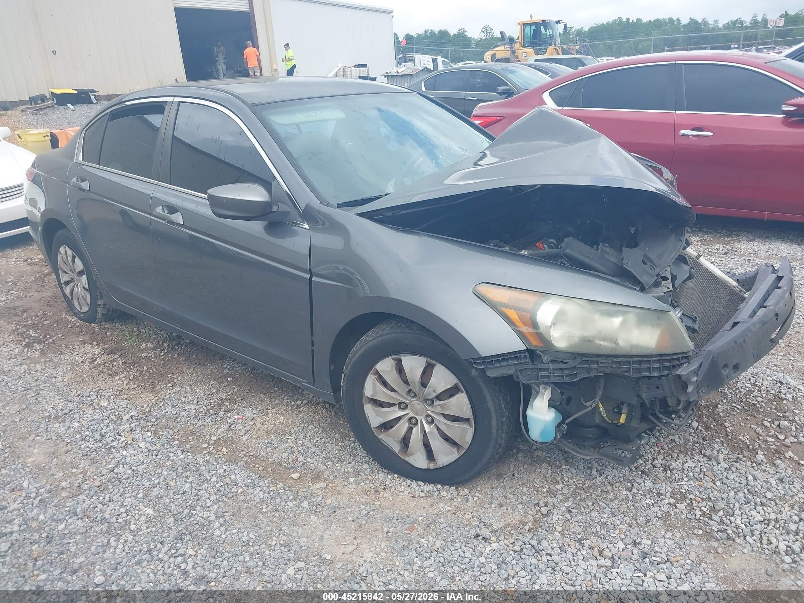 2012 Honda Accord 2.4 Lx Gray vin: 1HGCP2F31CA108360