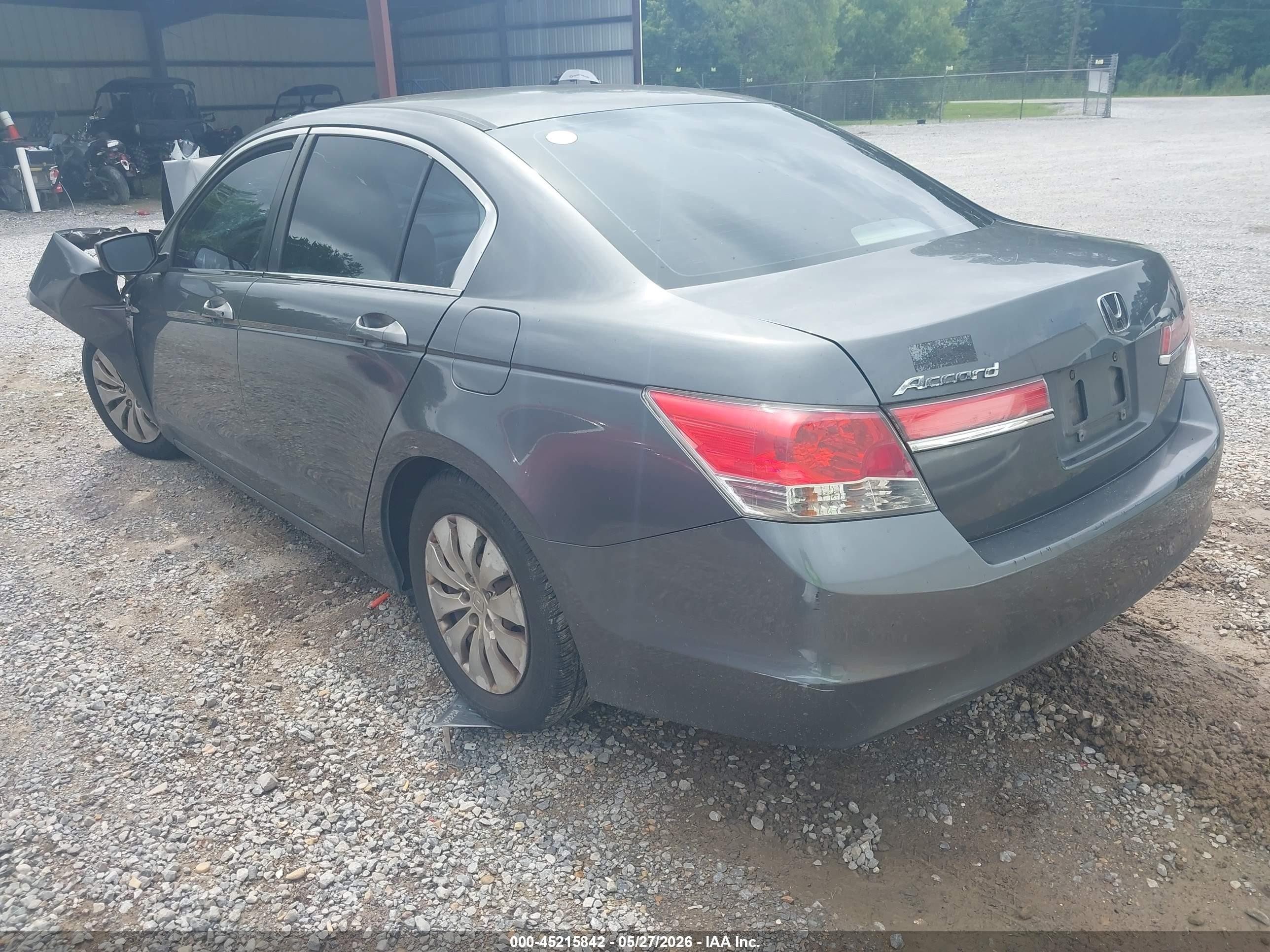 2012 Honda Accord 2.4 Lx Gray vin: 1HGCP2F31CA108360