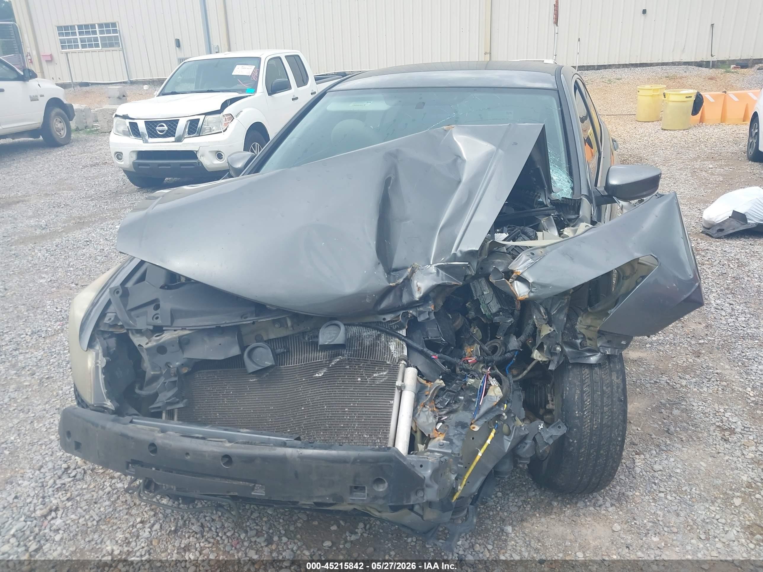 2012 Honda Accord 2.4 Lx Gray vin: 1HGCP2F31CA108360