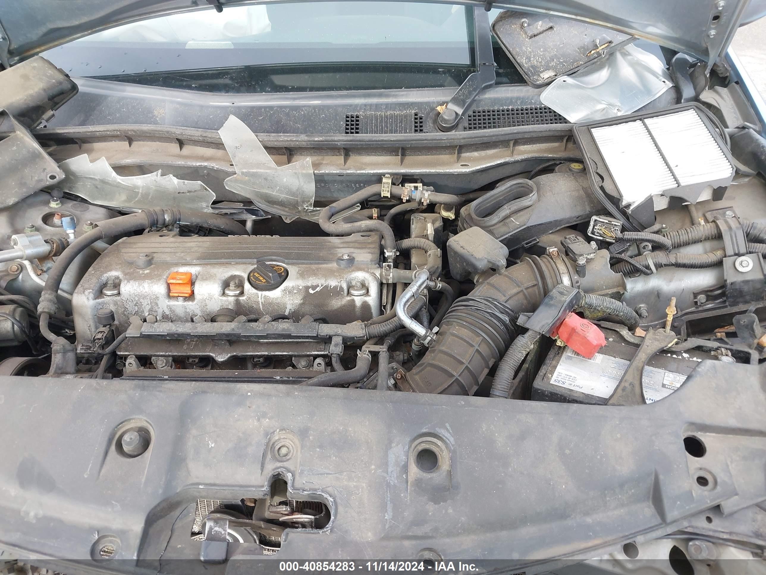 2012 Honda Accord 2.4 Lx Blue vin: 1HGCP2F31CA116894