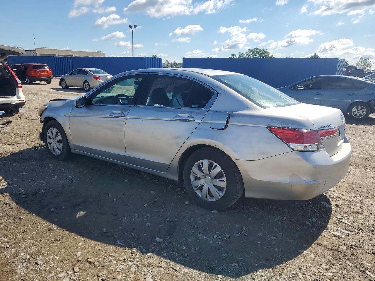 2012 Honda Accord Lx Silver vin: 1HGCP2F31CA133145