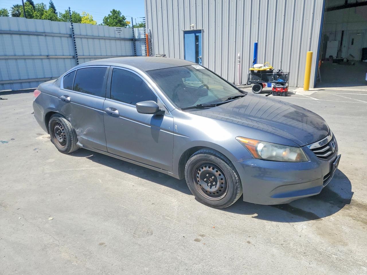 2012 Honda Accord Lx Gray vin: 1HGCP2F31CA134120