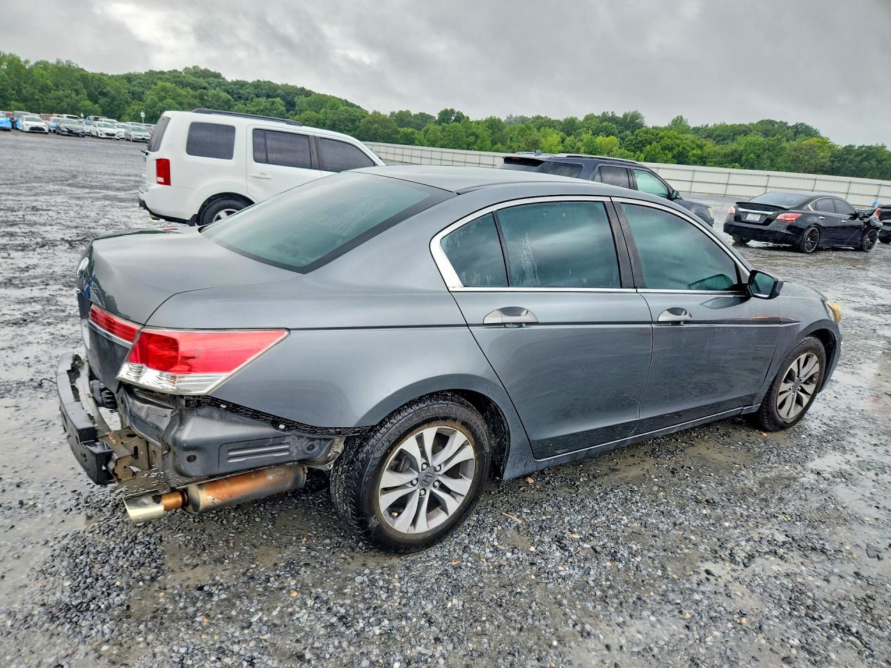 2012 Honda Accord Lx Gray vin: 1HGCP2F31CA150026
