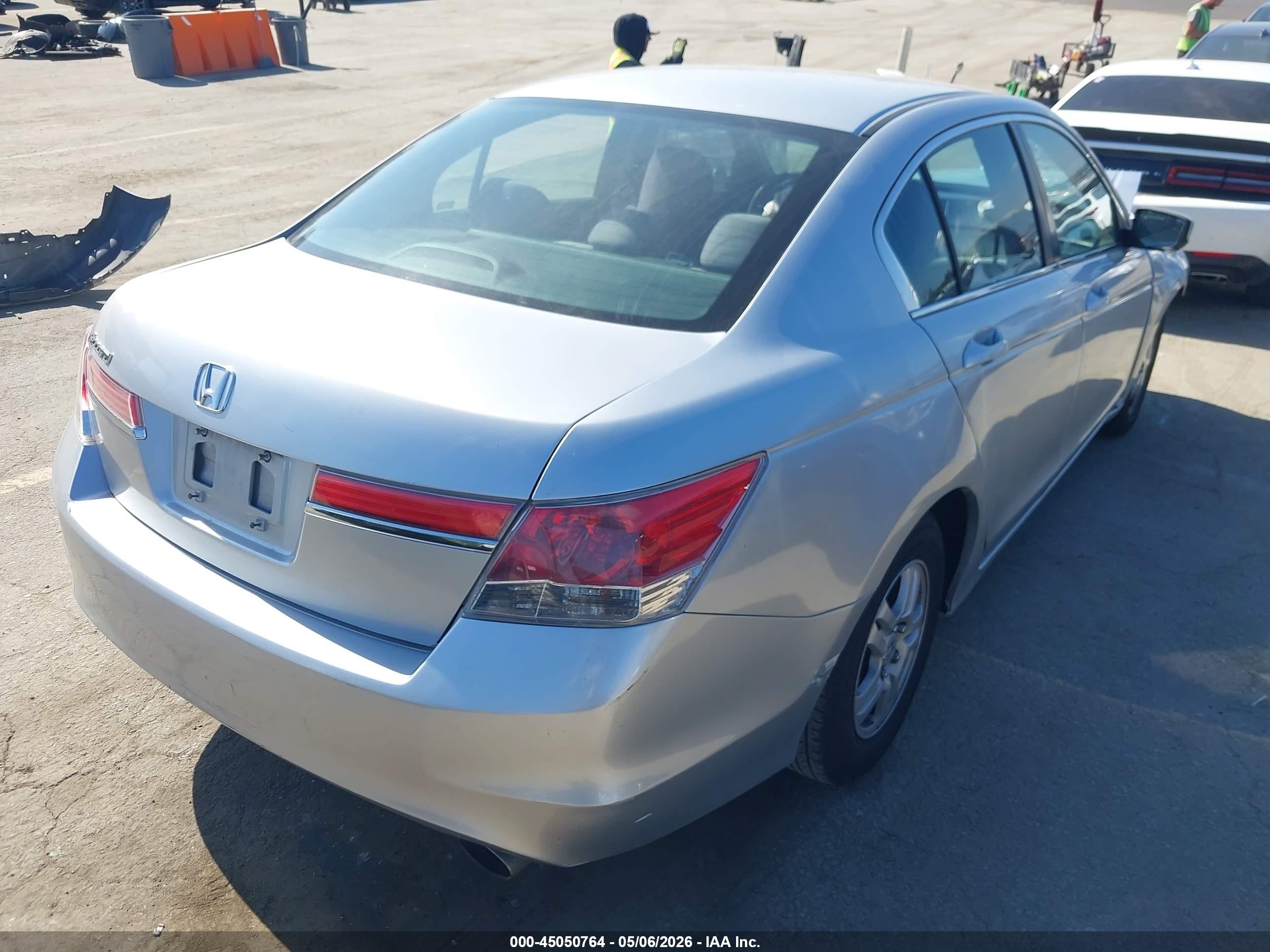 2012 Honda Accord 2.4 Lx Silver vin: 1HGCP2F31CA160670