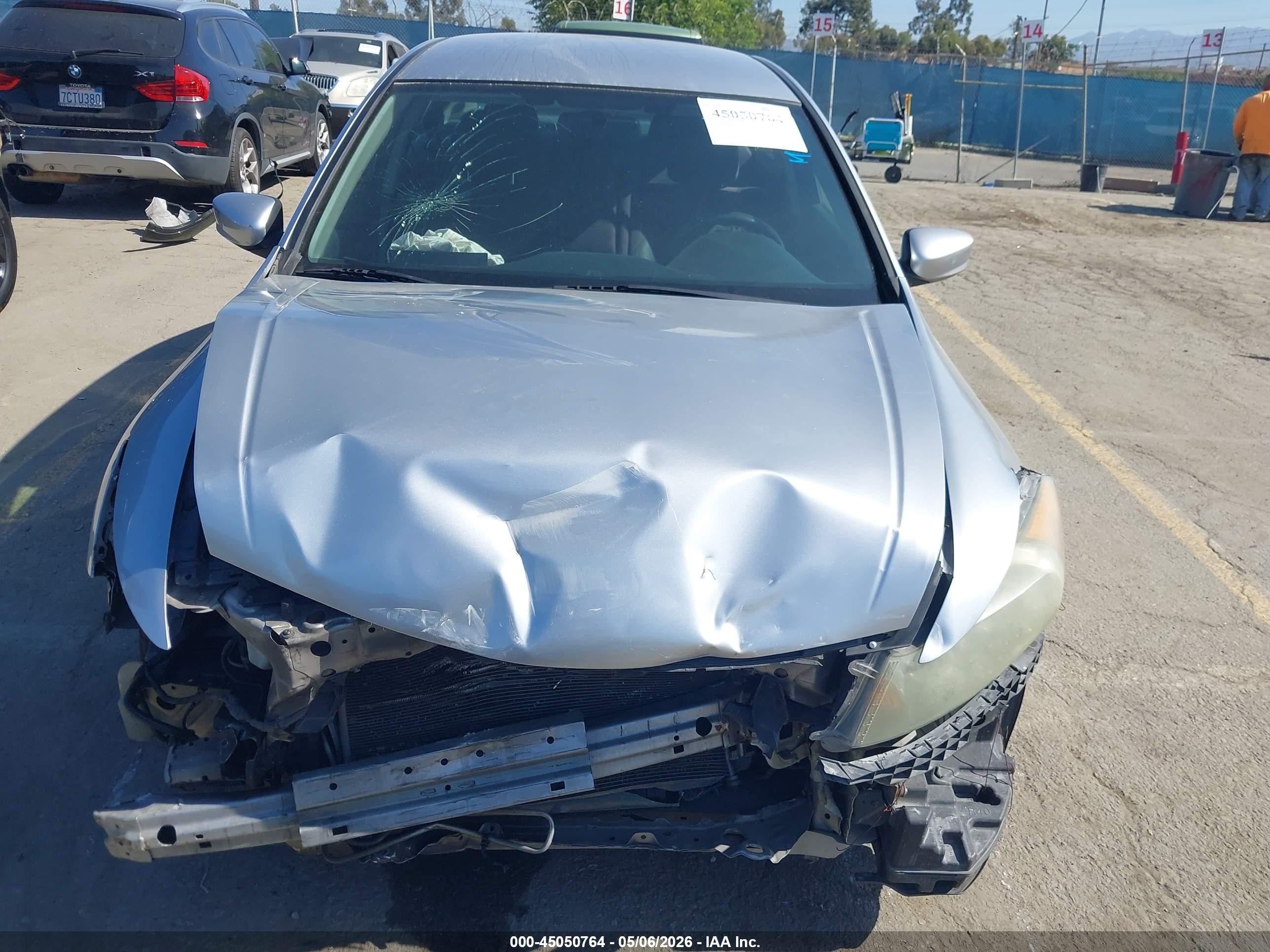 2012 Honda Accord 2.4 Lx Silver vin: 1HGCP2F31CA160670