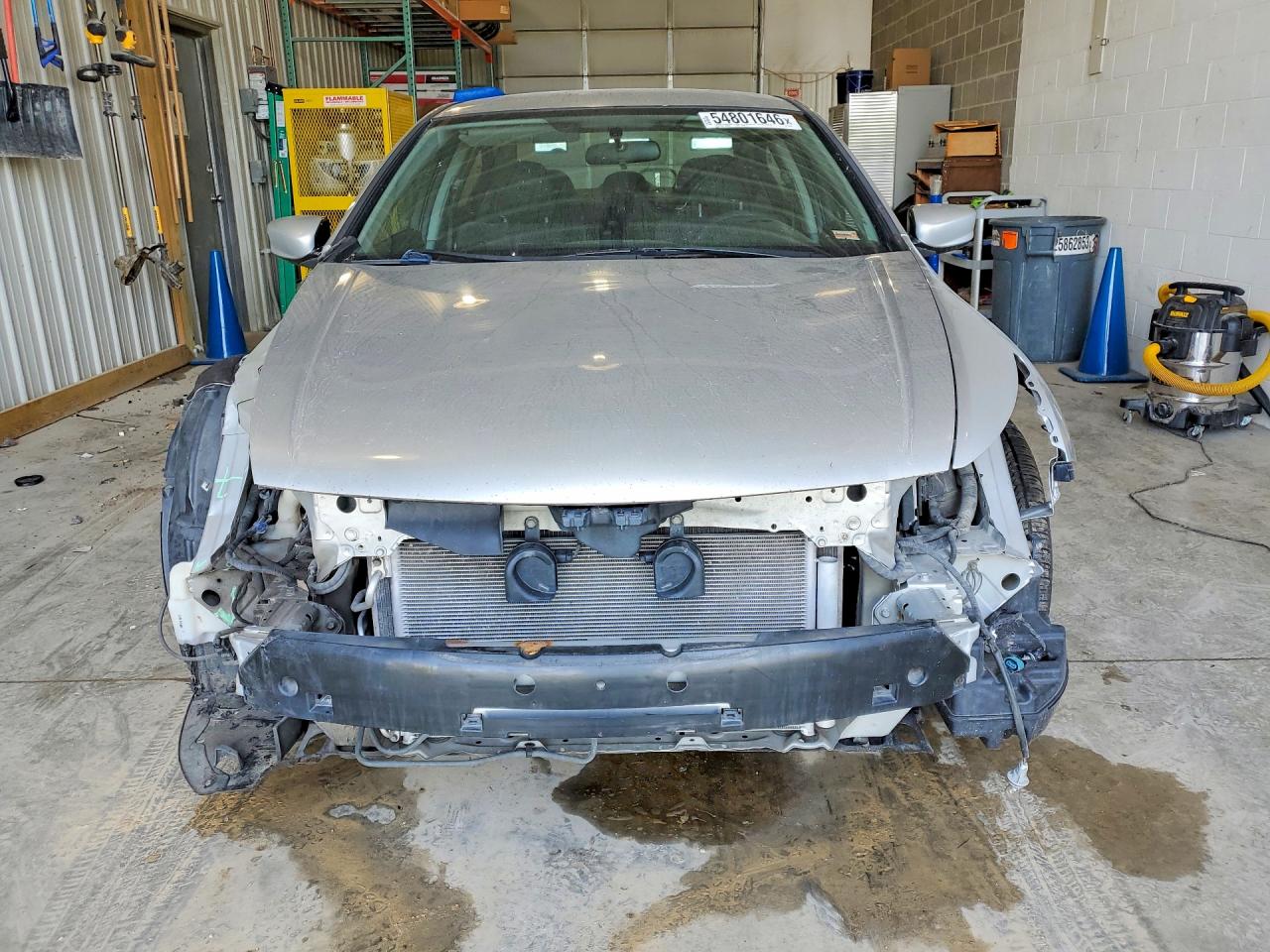 2012 Honda Accord Lx Silver vin: 1HGCP2F31CA170633