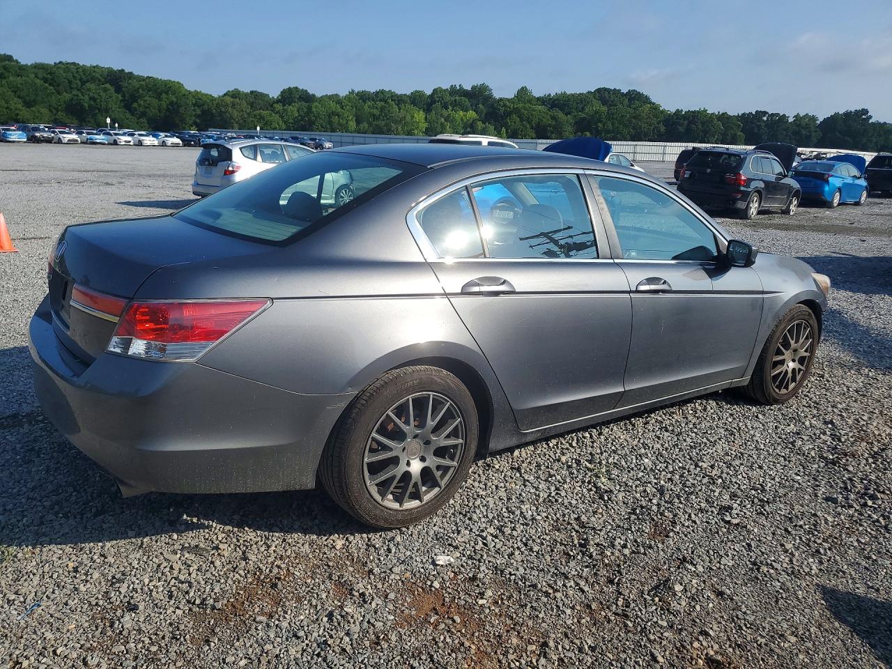 2012 Honda Accord Lx Gray vin: 1HGCP2F31CA189408