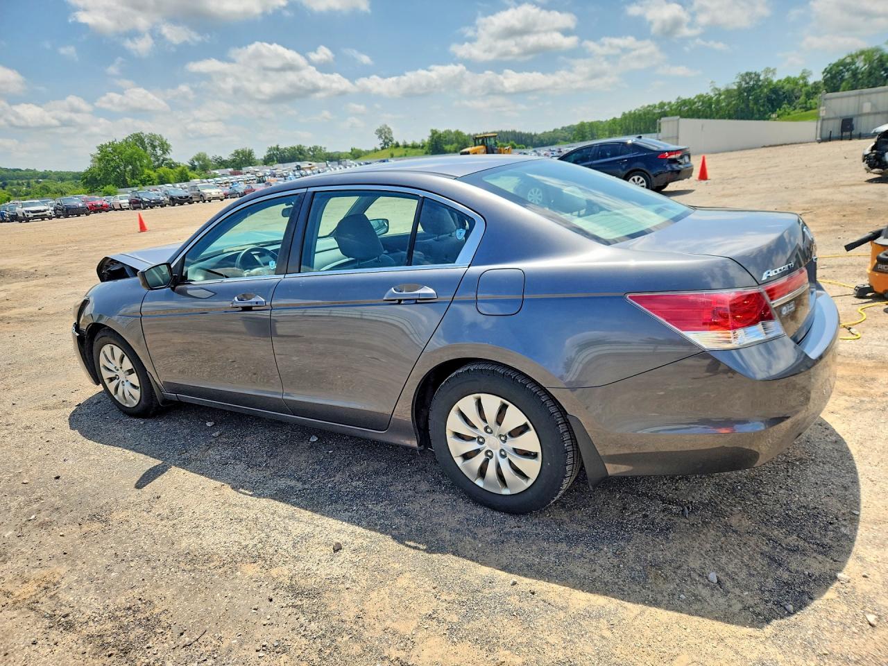 2012 Honda Accord Lx Gray vin: 1HGCP2F31CA199713