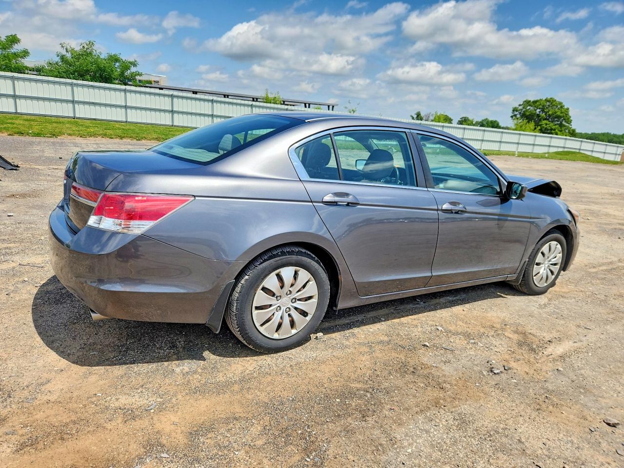 2012 Honda Accord Lx Gray vin: 1HGCP2F31CA199713