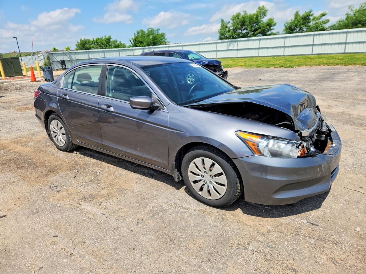 2012 Honda Accord Lx Gray vin: 1HGCP2F31CA199713