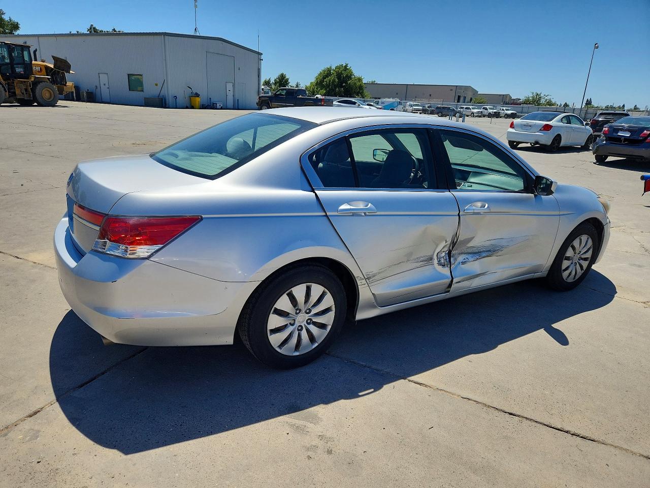2012 Honda Accord Lx Silver vin: 1HGCP2F31CA204196