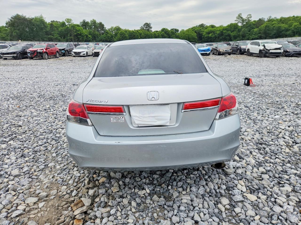 2012 Honda Accord Lx Silver vin: 1HGCP2F31CA208121