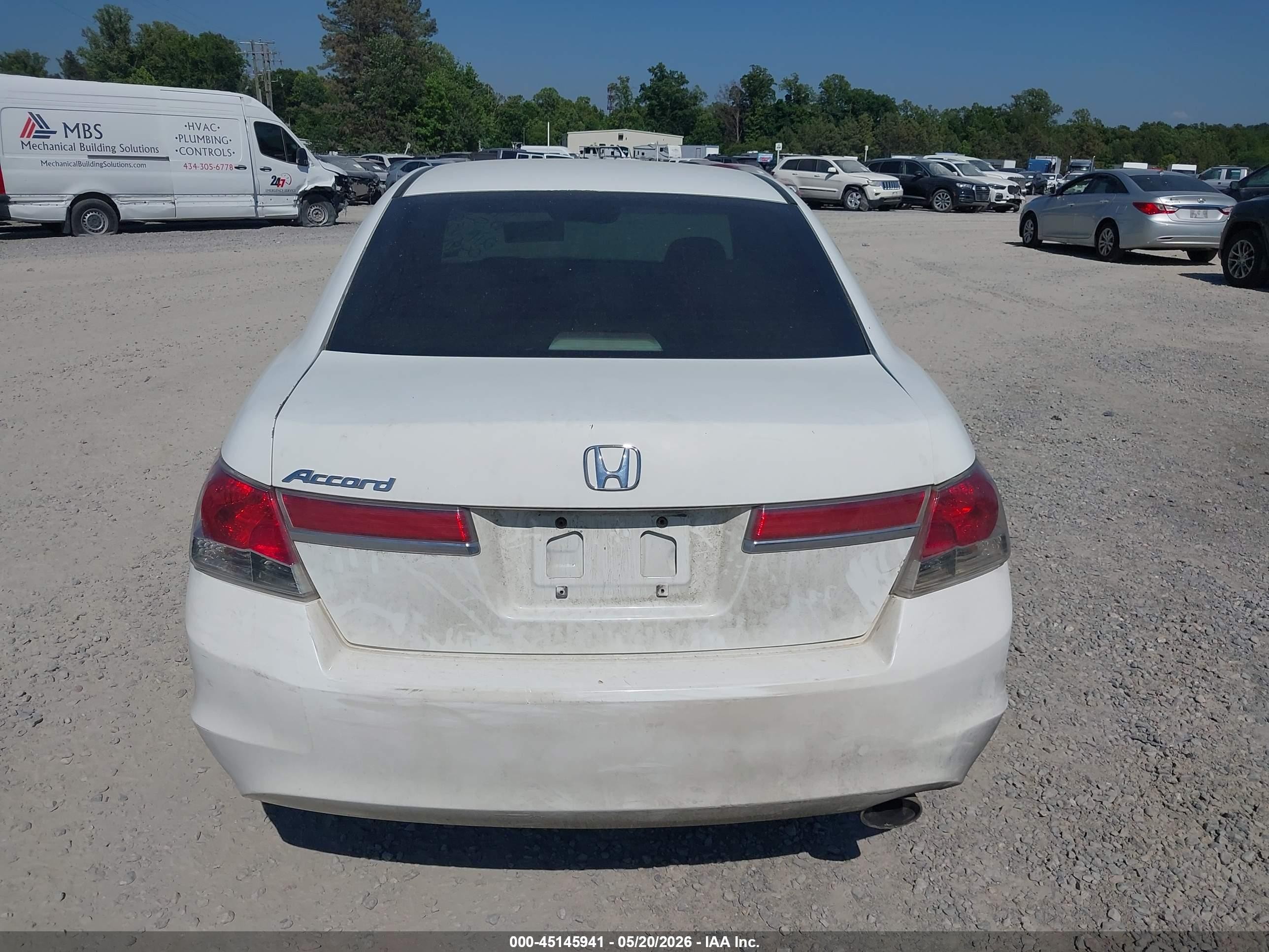 2012 Honda Accord 2.4 Lx White vin: 1HGCP2F31CA211049