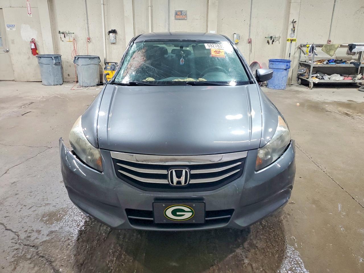2012 Honda Accord Lx Gray vin: 1HGCP2F31CA212394