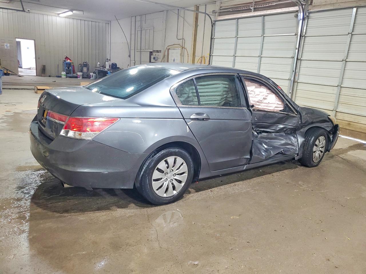 2012 Honda Accord Lx Gray vin: 1HGCP2F31CA212394