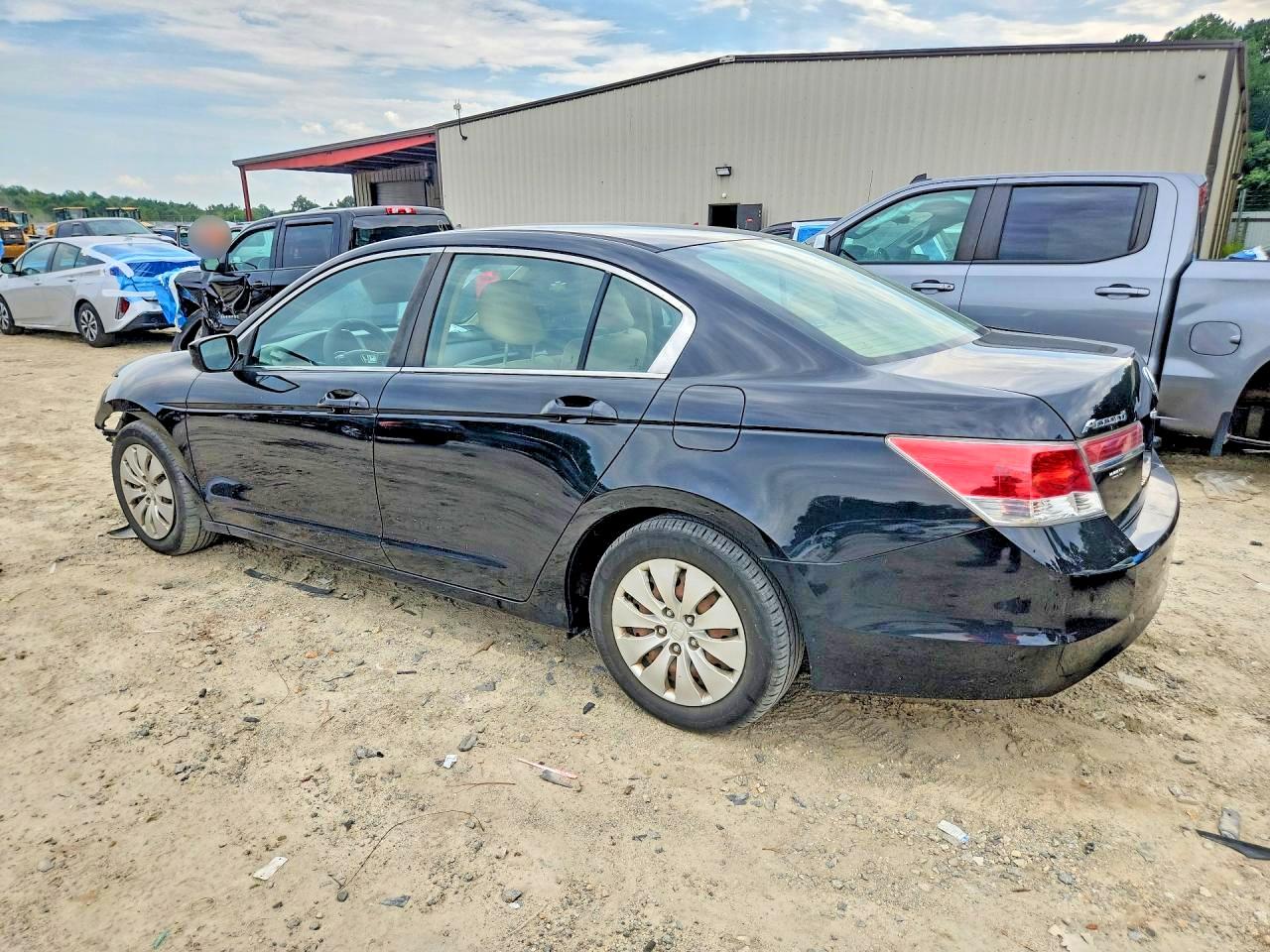 2012 Honda Accord Lx Black vin: 1HGCP2F31CA212444