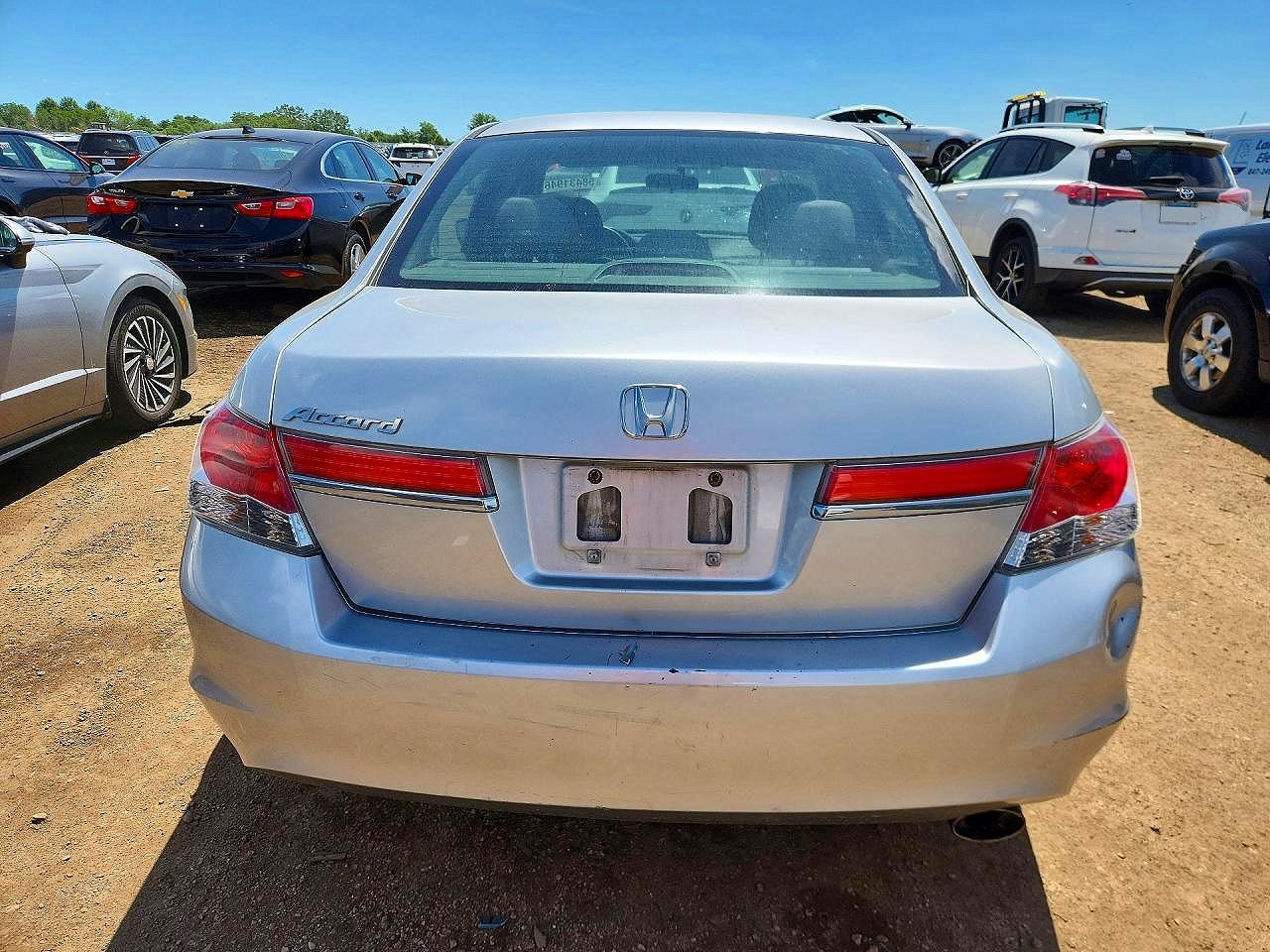 2012 Honda Accord Lx Silver vin: 1HGCP2F31CA234721