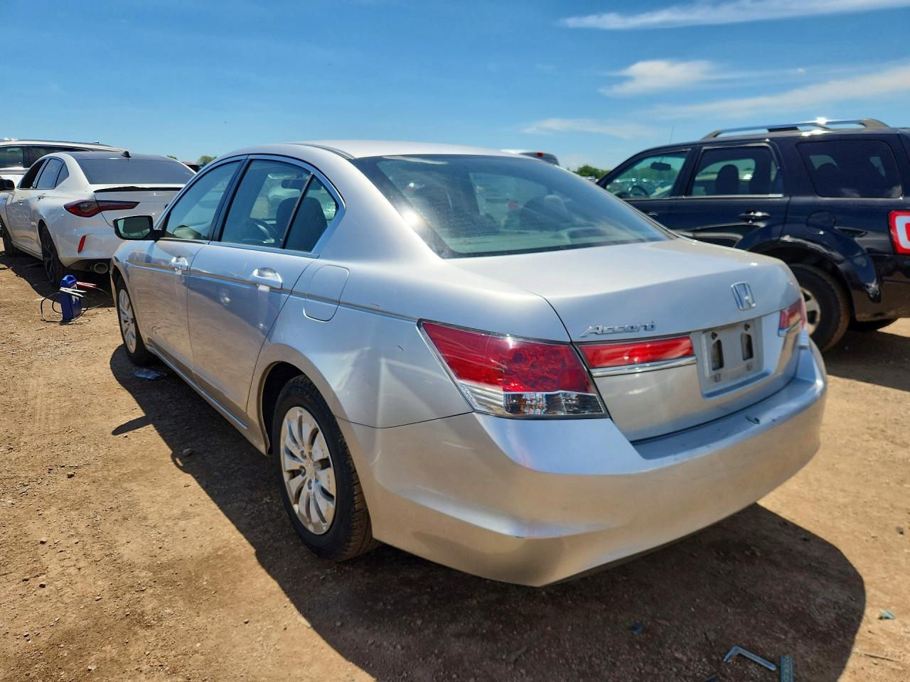 2012 Honda Accord Lx Silver vin: 1HGCP2F31CA234721